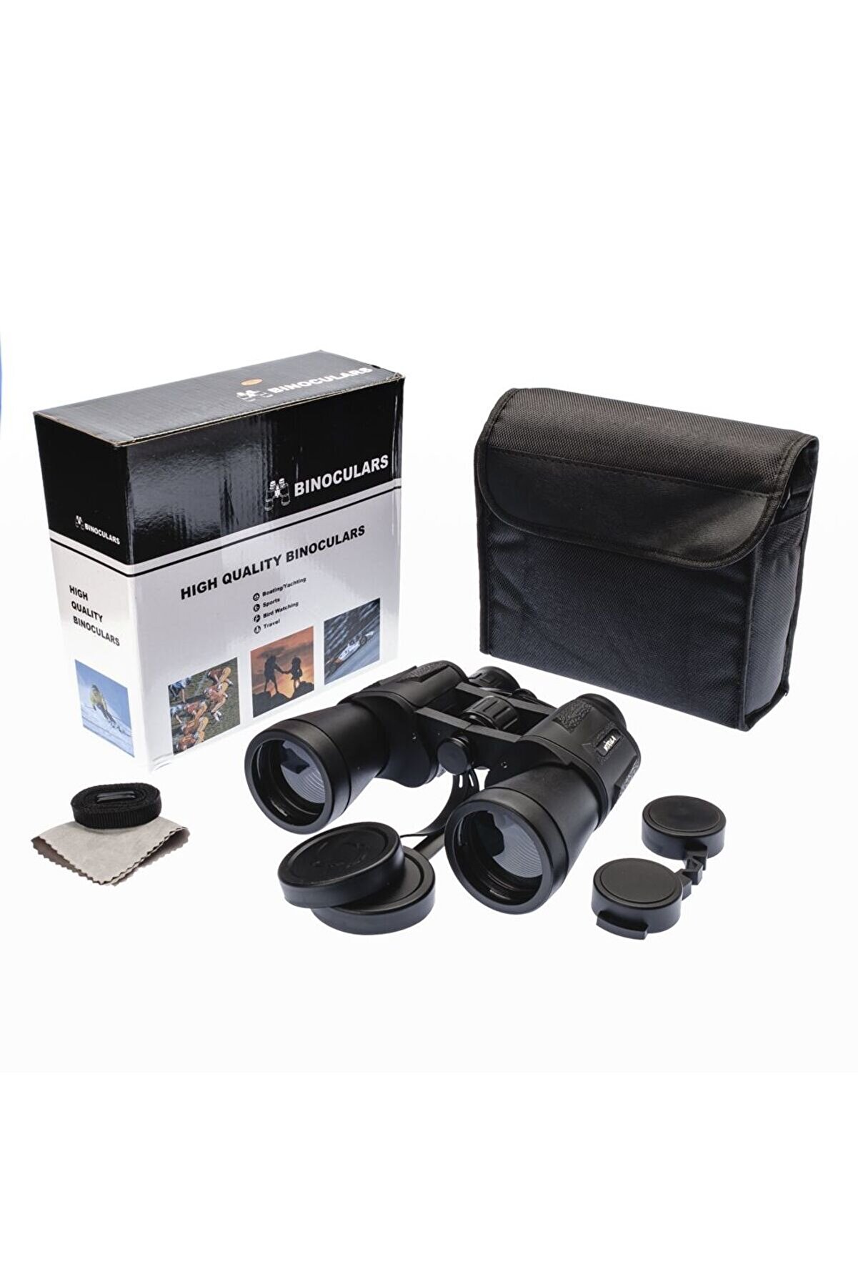 evimdeyokyok Nikula 20×50 – Geniş Ön Mercekli – 1000m/56m El Dürbünü – Siyah Tdrtr