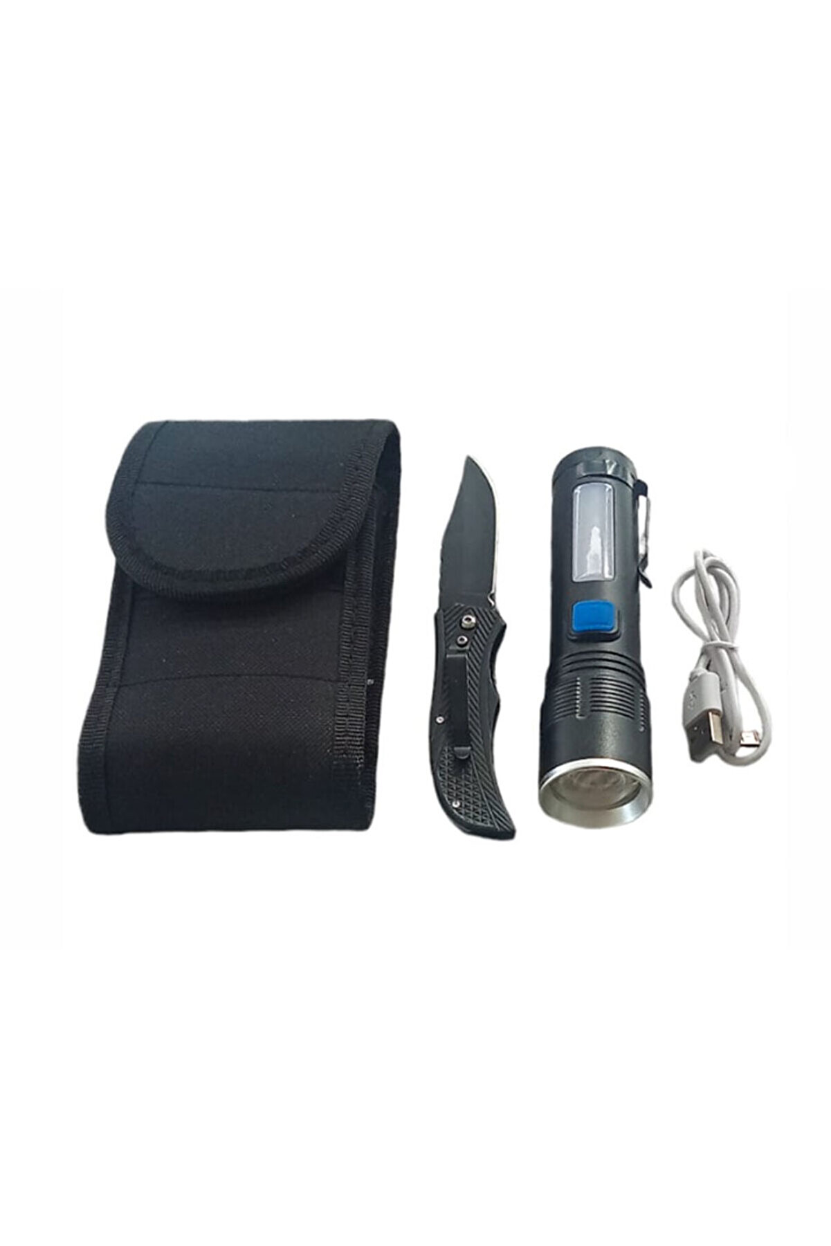 evimdeyokyok F.b.ı F-91 Zoomlu Xhp-50 Güçlü Işik Taşıma Çantalı 2 Li Set Tdrtr