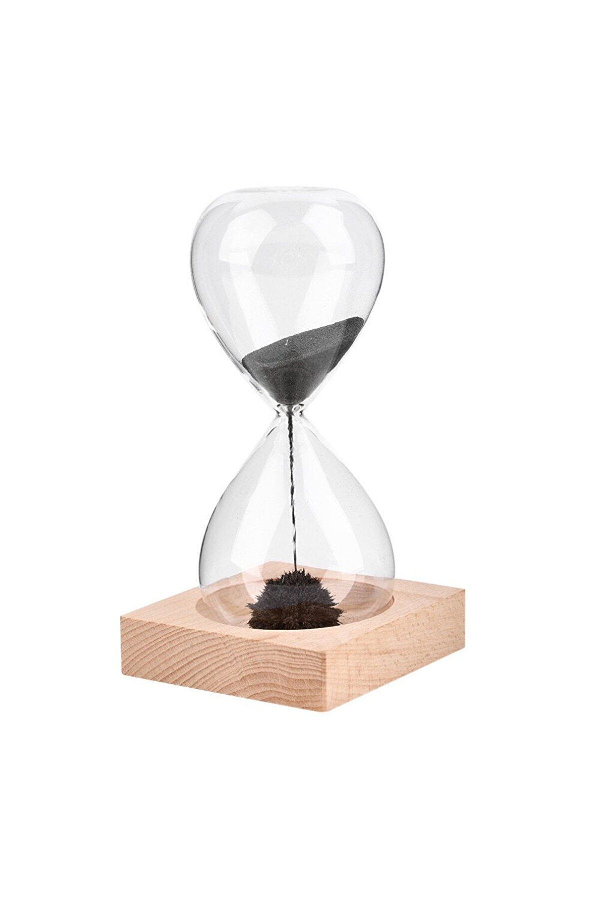 evimdeyokyok Ahşap Manyetik Kum Saati Tdrtr