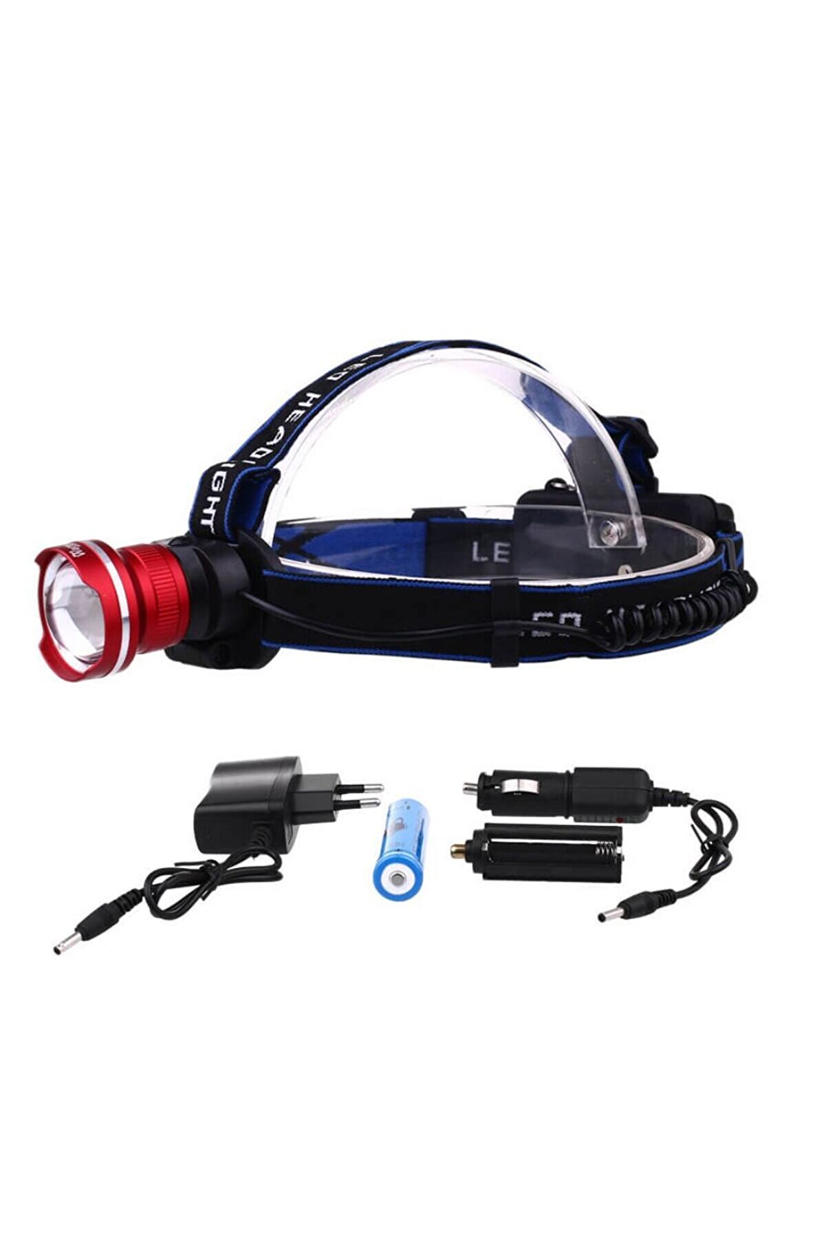 800 Lümen T6 Şarjlı Kafa Feneri̇ Watton Wt-265 Tdrtr