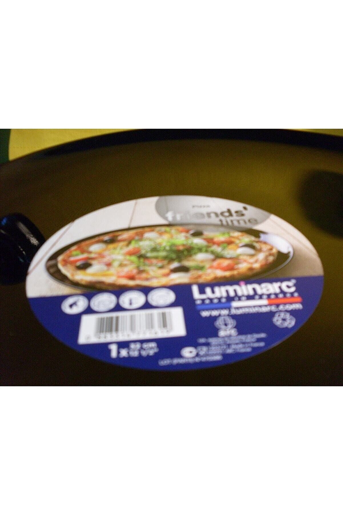 Lumi̇narc Faya Home Arcopal Si̇yah 32 Cm Pi̇zza Tabağı 2 Adet