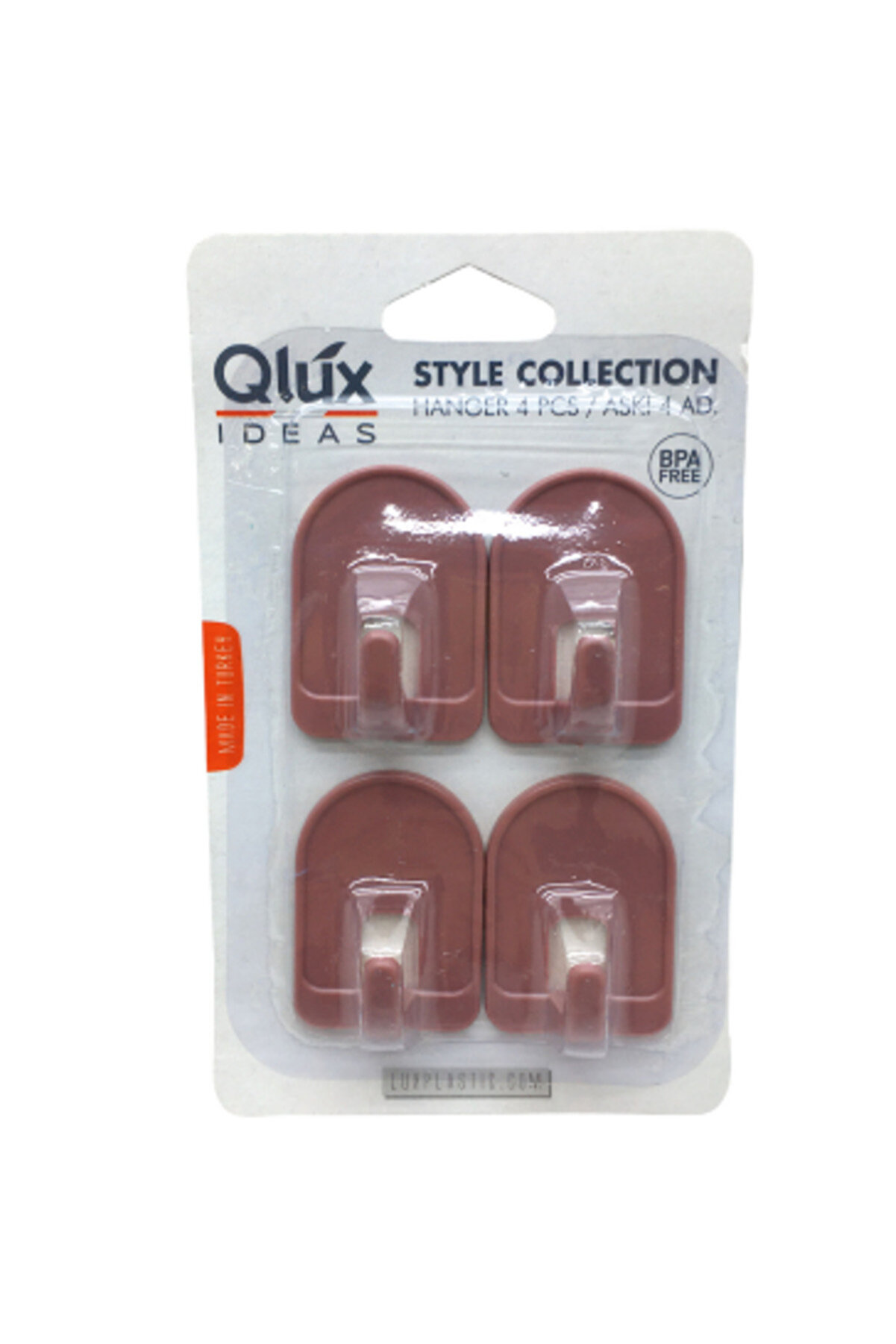 Go İthalat 4 Par&ccedil;a Mi̇rage Kubbeli̇ Yapışkan Askı (4457)