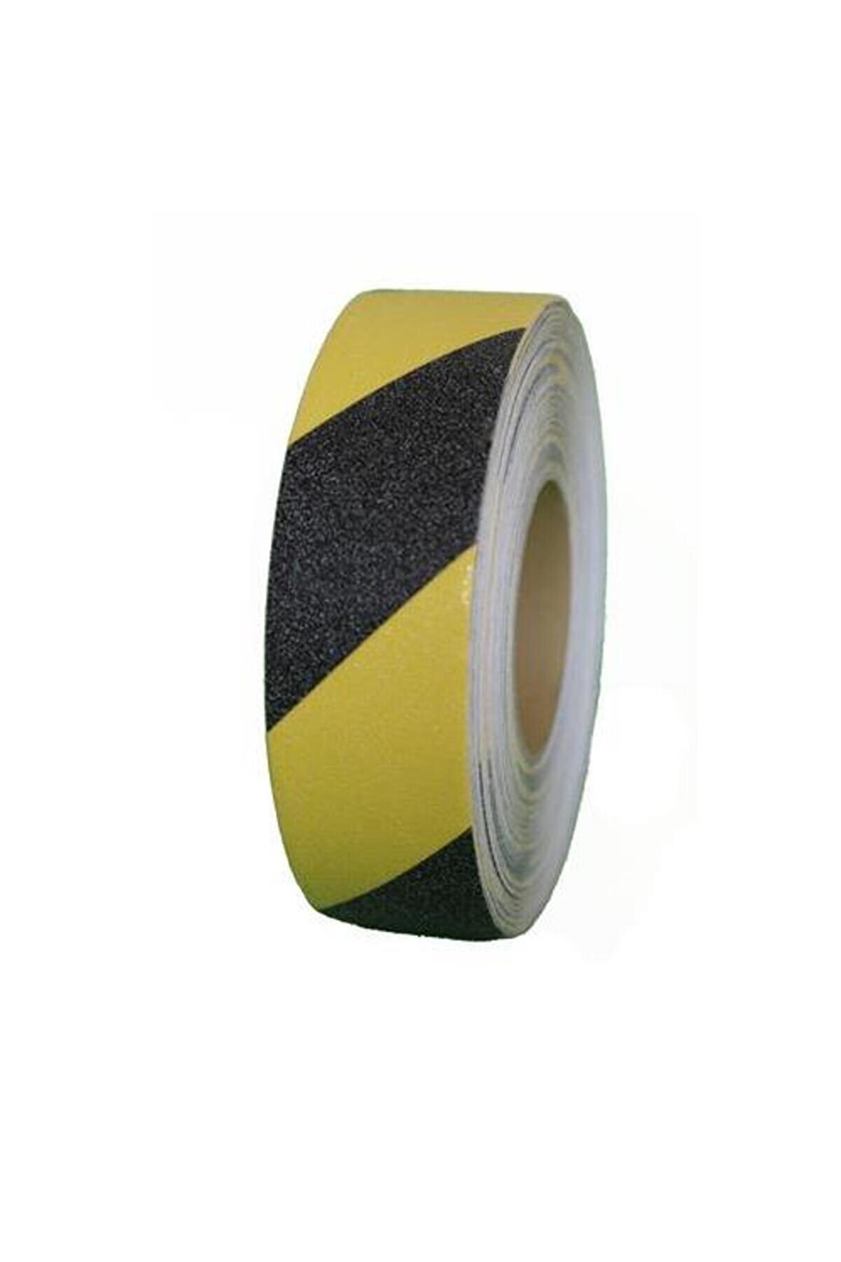 Sarı/Si̇yah Merdi̇ven Ve Zemi̇n Kaydırmaz Kaymaz Bant 50Mmx25Mt Tdrtr