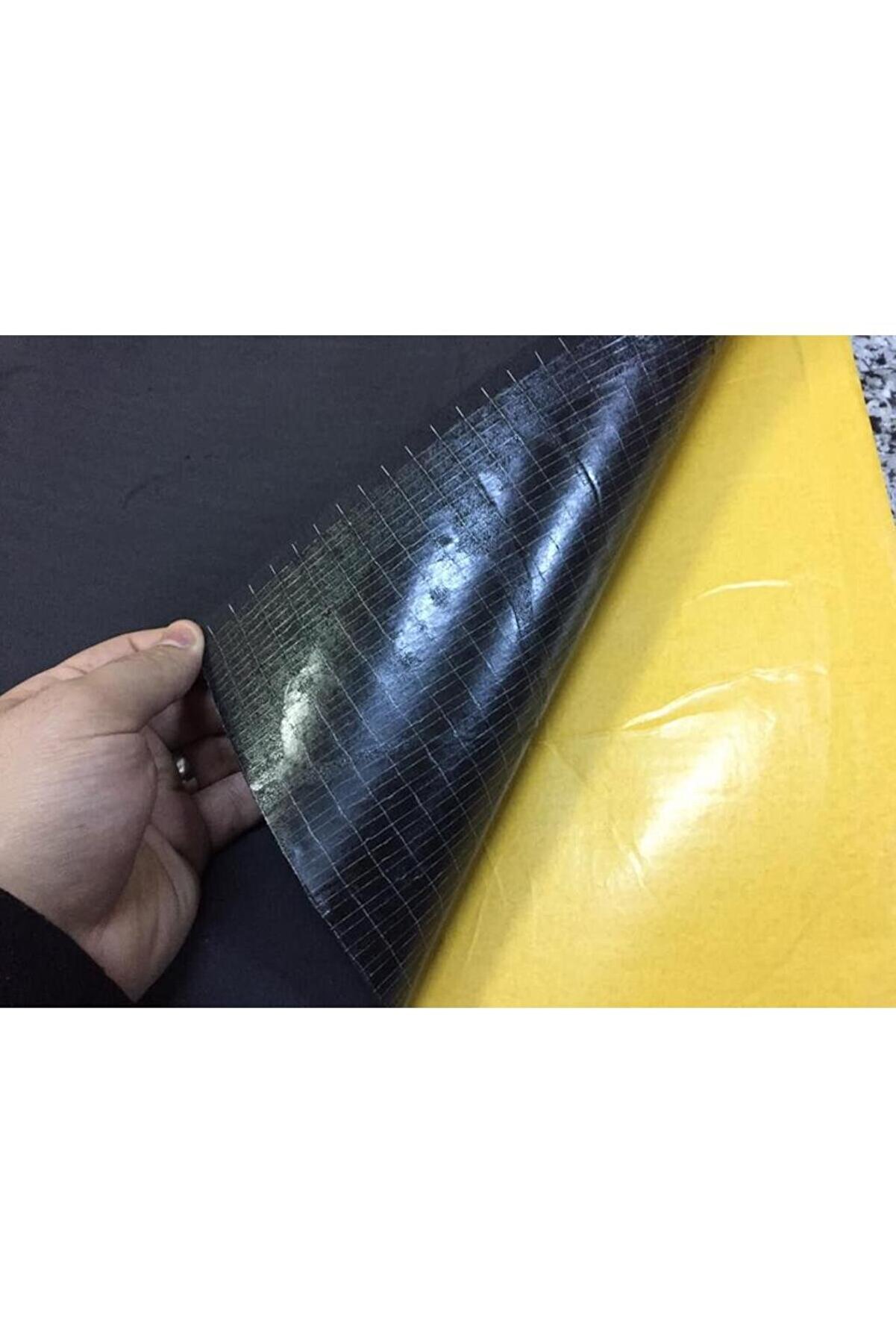 Oto Ses Isı Yalıtım Malzemesi̇ Kauçuk Sünger Yapışkanlı 9Mm 40Cmx10Mt Tdrtr