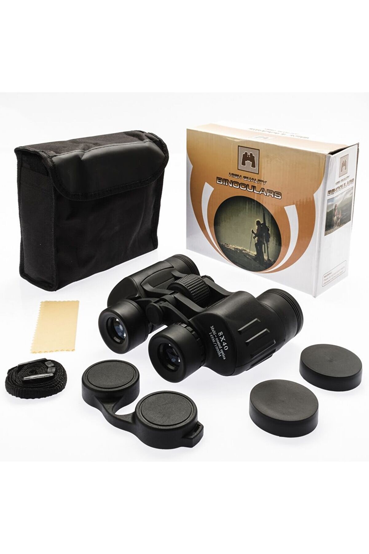 evimdeyokyok Nico 8x40 Yüksek Kaliteli Büyük Göz Mercekli Profesyonel El Dürbün Tdrtr