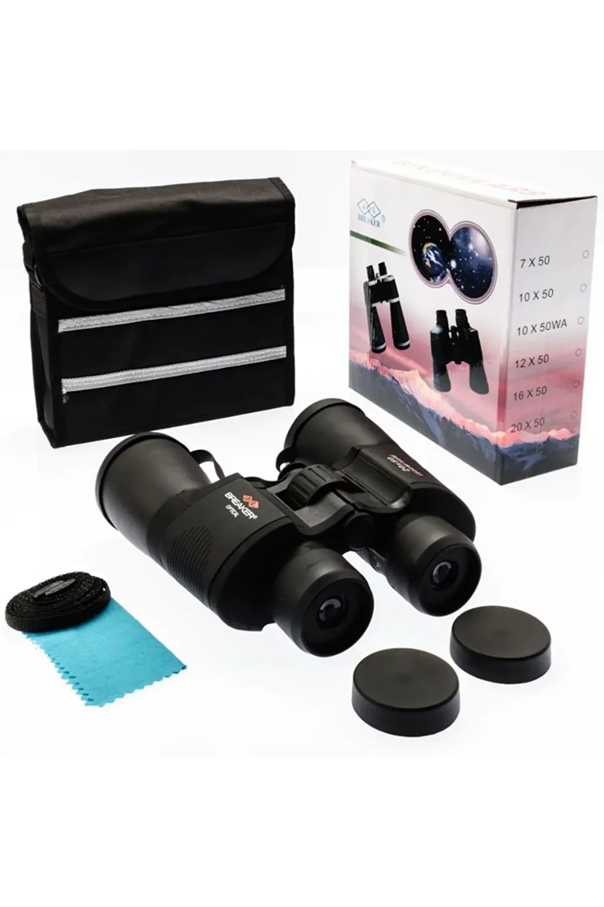 evimdeyokyok Breaker 20x50 Wd4 Çift Göz Ayarlı Profesyonel Dürbün – 1000m/56m Tdrtr