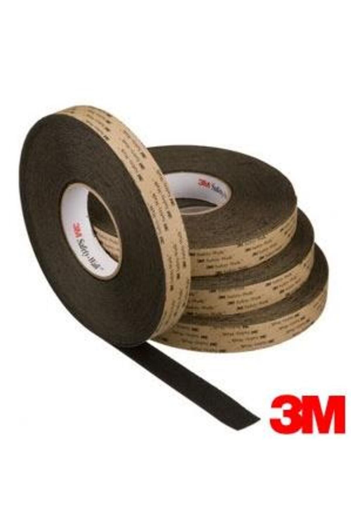 3M Siyah Merdiven Ve Zemin Kaydırmaz Kaymaz Bant 25mm X 18m Tdrtr