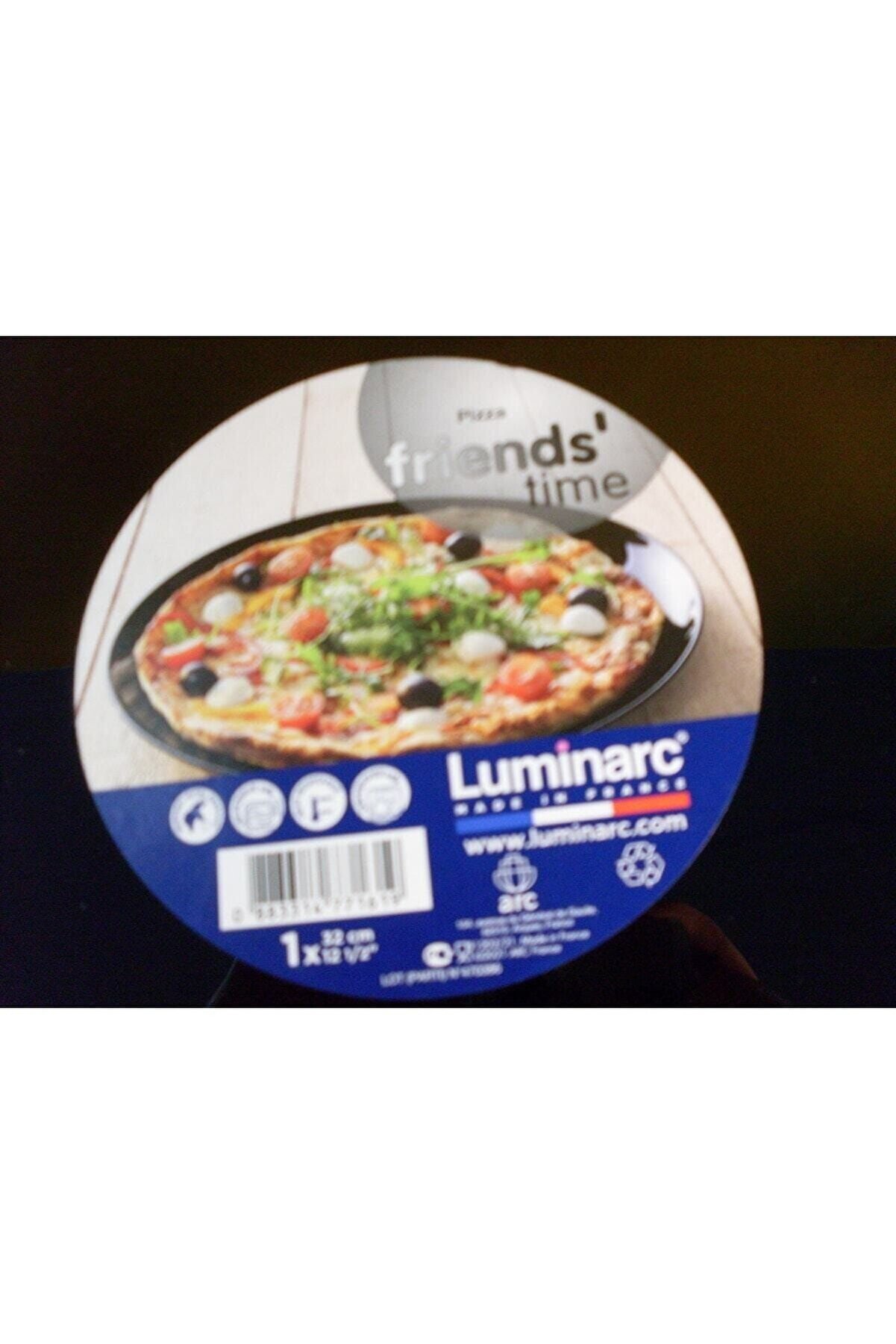 Lumi̇narc Faya Home Arcopal Si̇yah 32 Cm Pi̇zza Tabağı 2 Adet