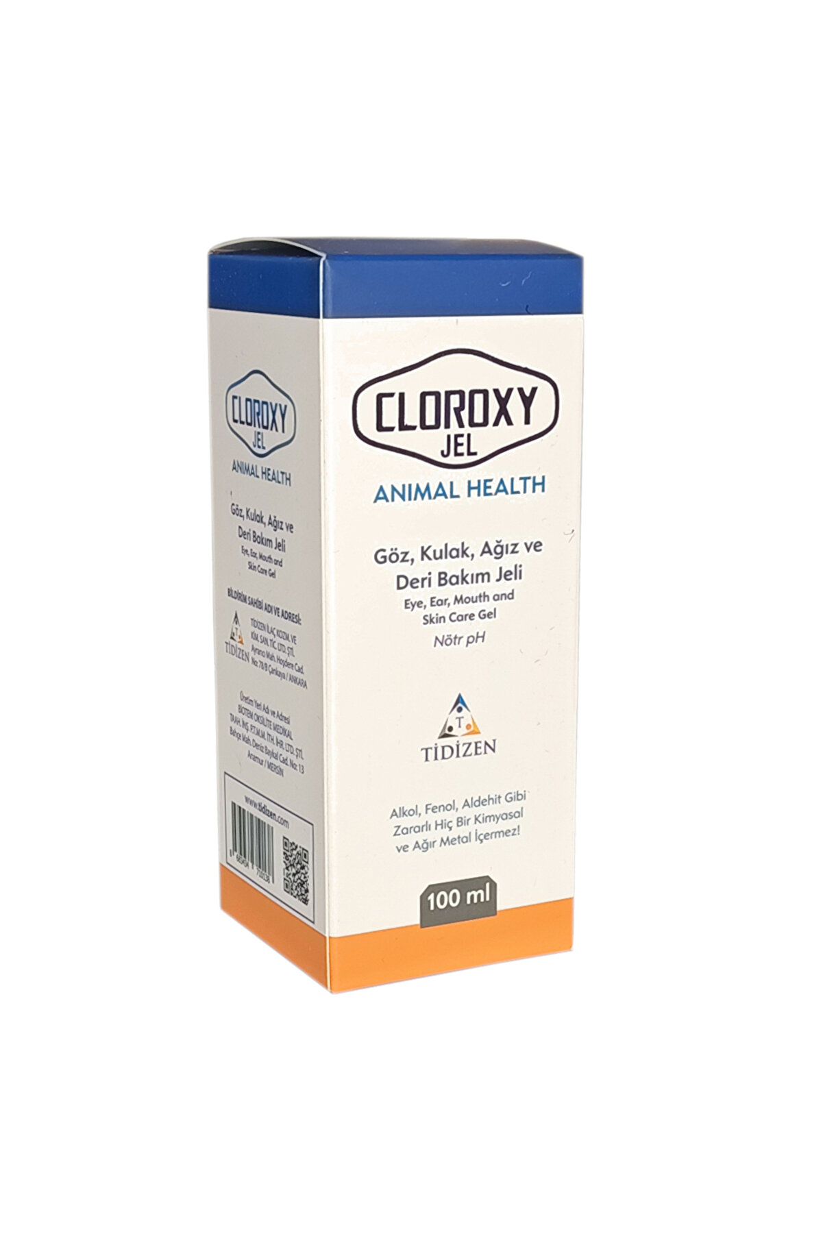 Bi̇lfold Cloroxy Jel Kedi̇ K&ouml;pek G&ouml;z, Kulak, Ağız Ve Deri̇ Bakım Jeli̇ 100 Ml