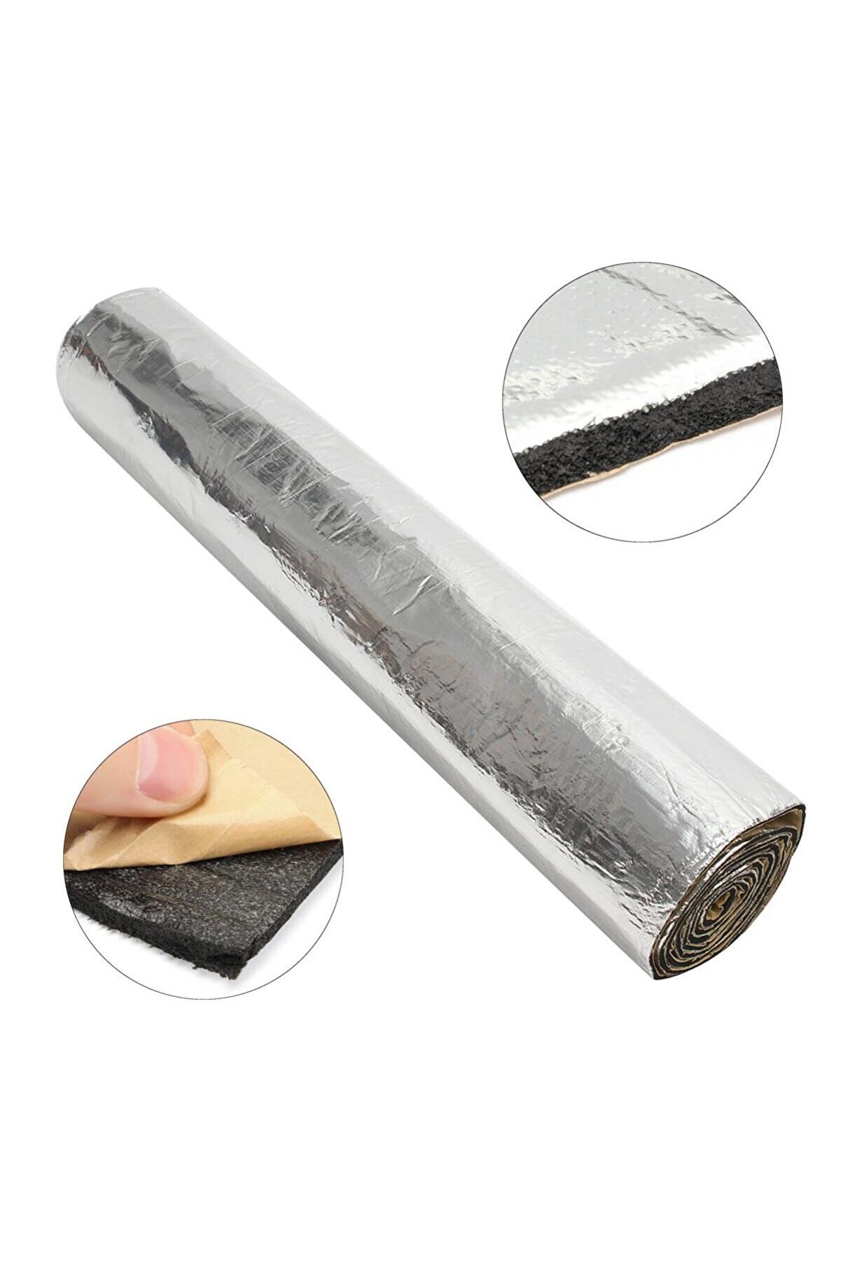 Alümi̇nyum Takvi̇yeli̇ Oto Ses Yalıtım Malzemesi̇ 6Mm 1 Mt X 4 Mt Tdrtr