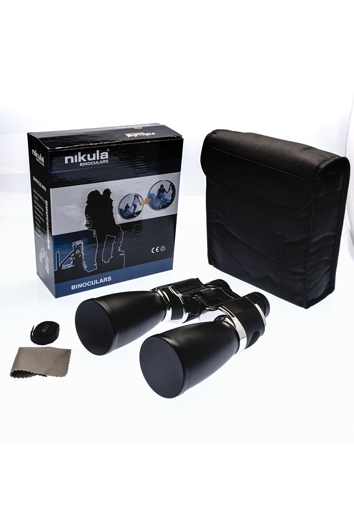 evimdeyokyok Nikula 90x60 Metal Gevdili Mavı Mercekli Dev Boy Kamp Avcılık Dürbün 1000m/35m Tdrtr