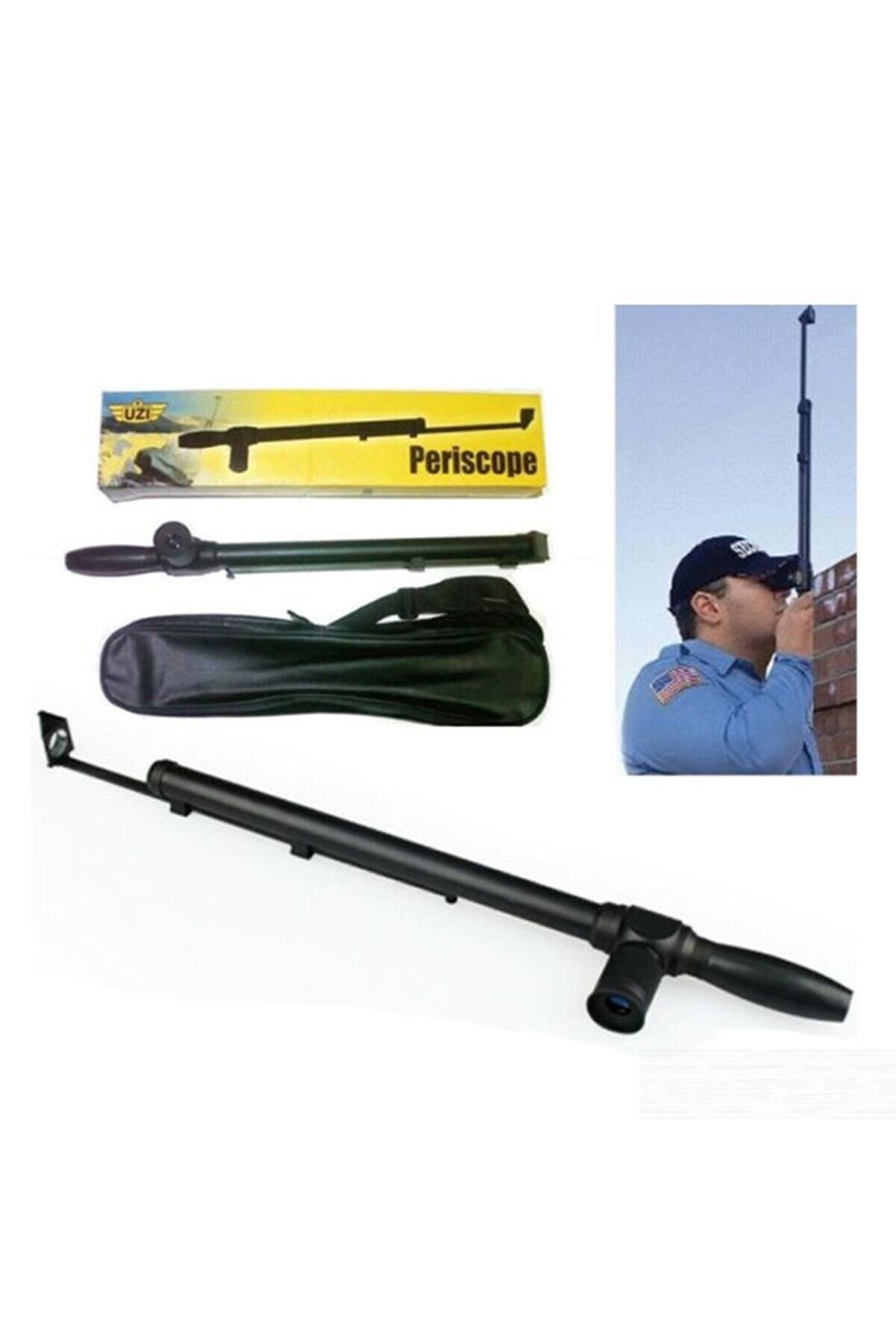 evimdeyokyok Uzi 5X20 Havuz Plaj Dalışı Için Ayarlanabilir Periskop 5X20 Büyütme  Gözlem Avcılık Monoküler Dürbün