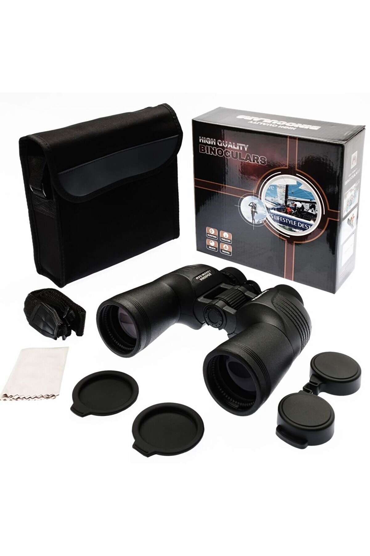 evimdeyokyok Mentch 20x50 Wa Su Geçirmez Dürbün Geniş Ön Mercek 1000m/56m Tdrtr