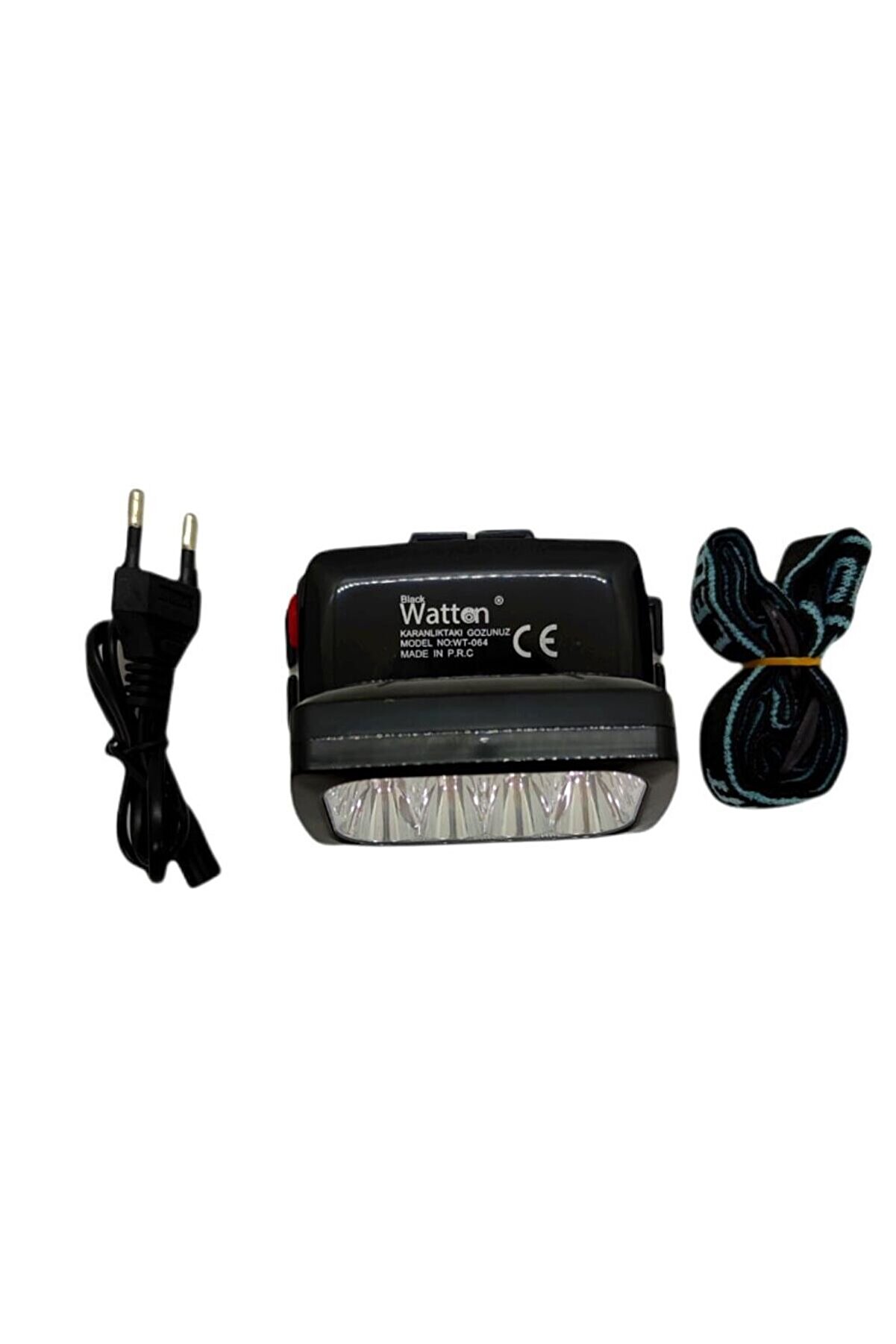 12 Ledli̇ Güçlü Şarjlı Kafa Lambası Watton -064 Tdrtr