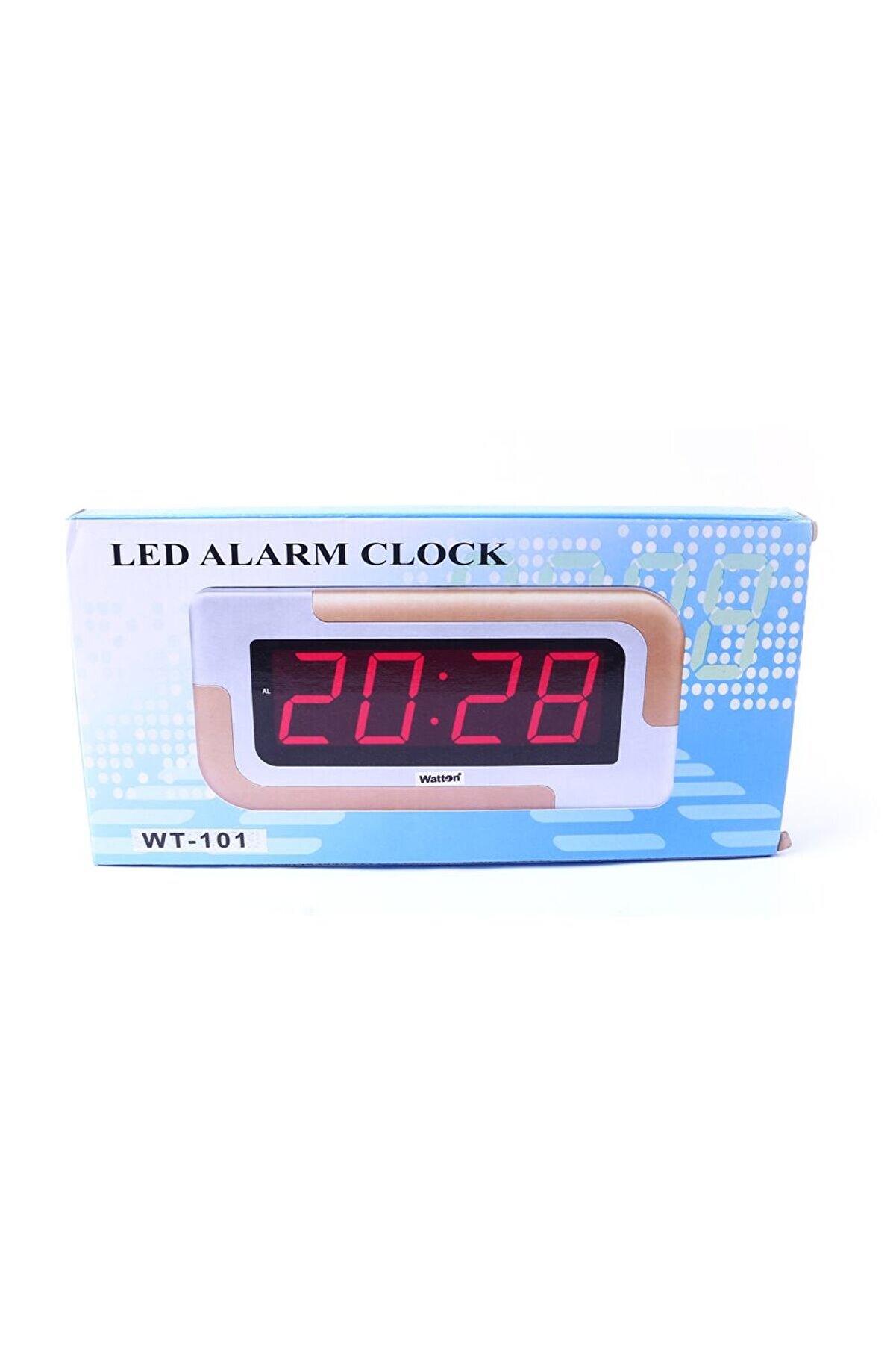 Lcd Masa Duvar Saati̇ Watton Wt-101 Tdrtr