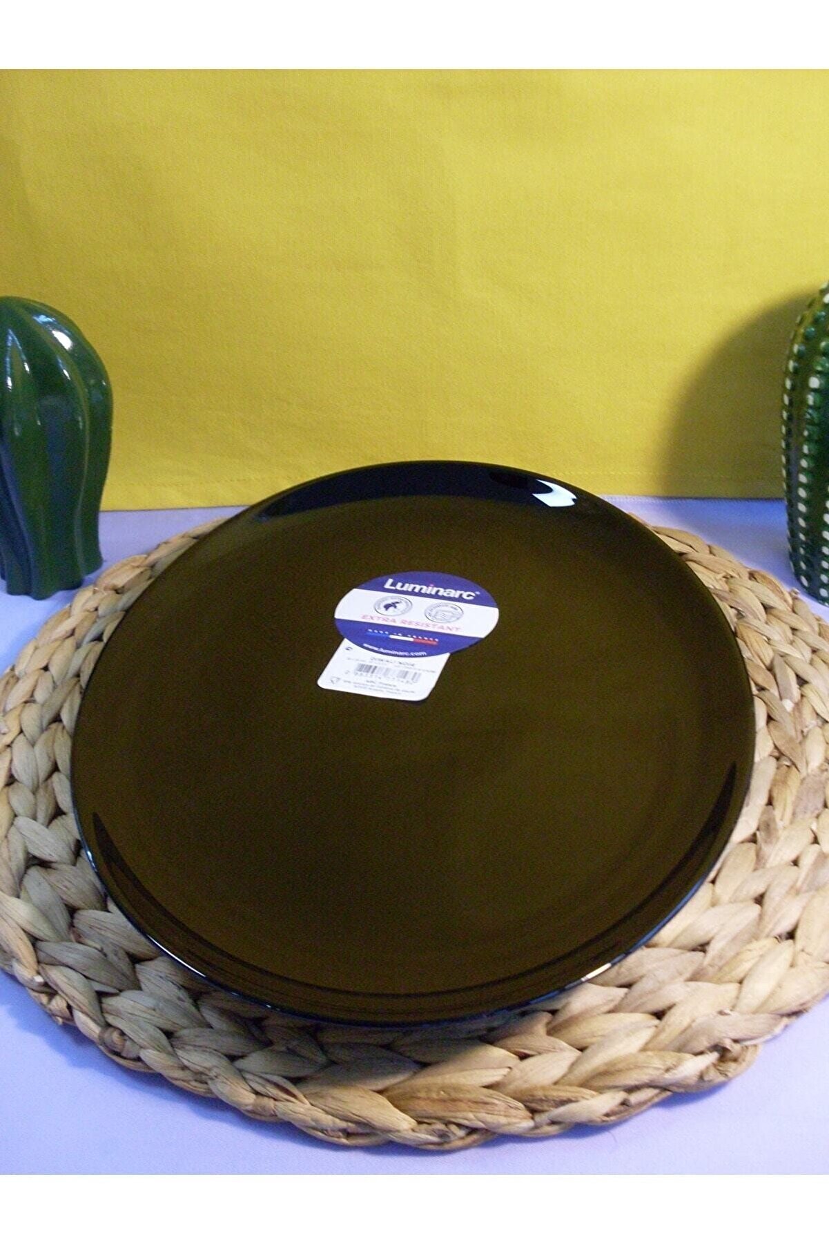 Lumi̇narc Faya Home Arcopal Si̇yah 32 Cm Pi̇zza Tabağı 2 Adet