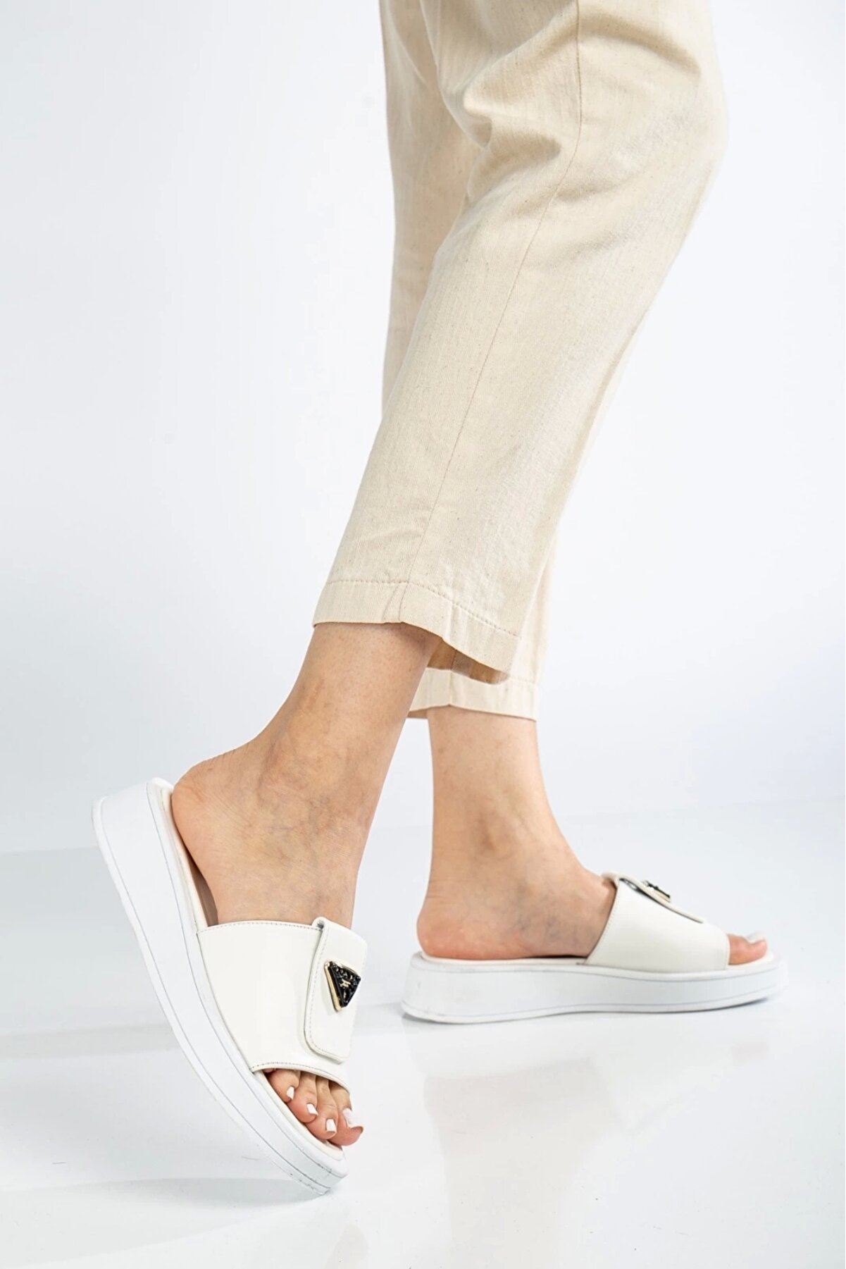 Gult Kadın Yumuşak Tabanlı Terli̇k  Ppada