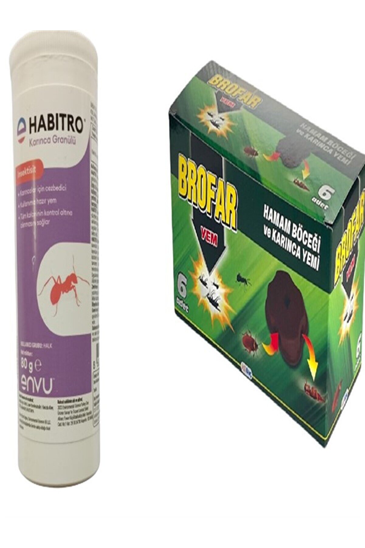 Bayer Karınca Savar Kesi̇n &Ccedil;&ouml;mz&uuml;m (Bayer Habi̇tro (Yeni̇ &Uuml;reti̇m Ve Karınca Yem İstasyonu 6 Lı )