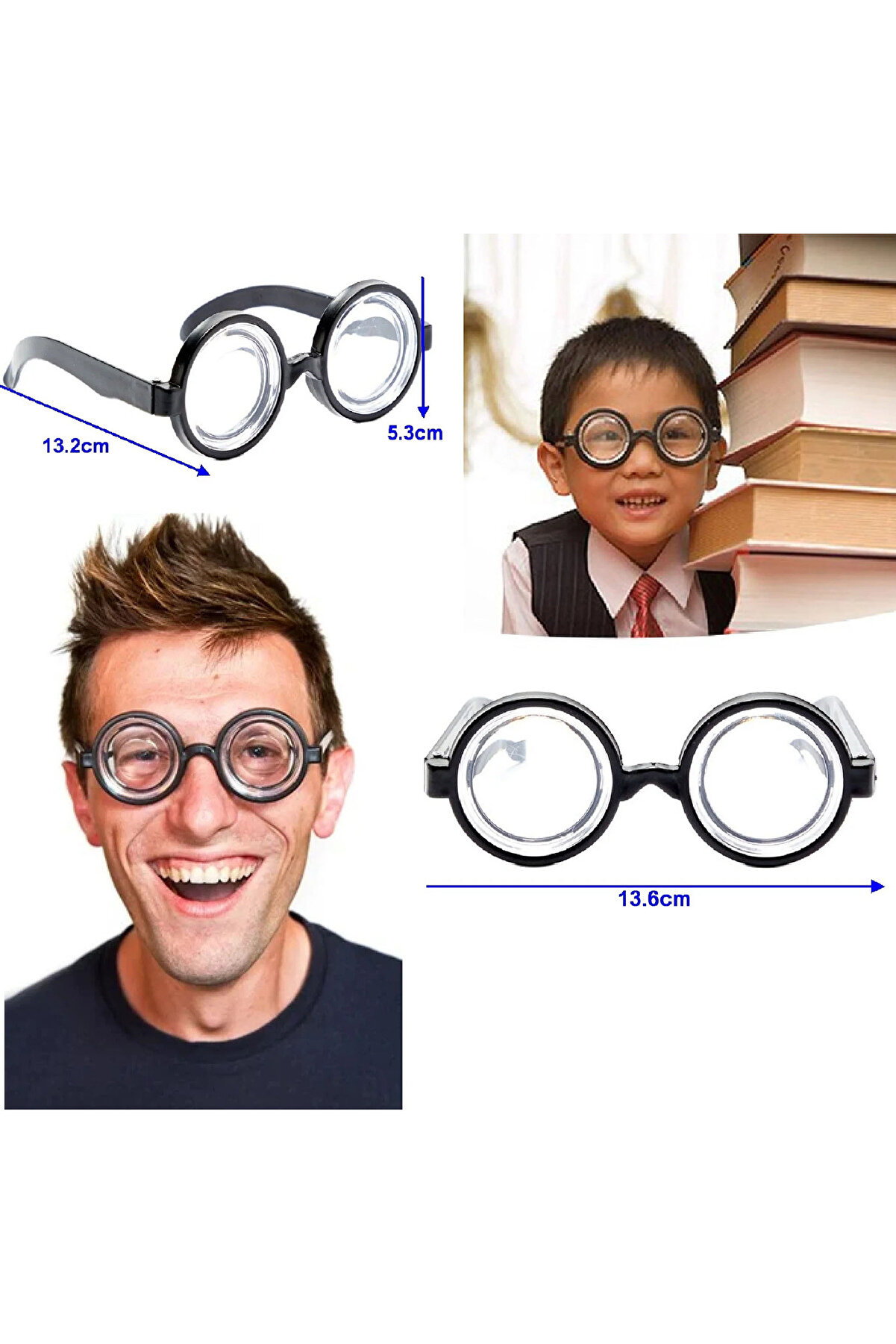 Go İthalat İnek &Ouml;ğrenci̇ G&ouml;zl&uuml;ğ&uuml; Şaka G&ouml;zl&uuml;ğ&uuml; (5258)