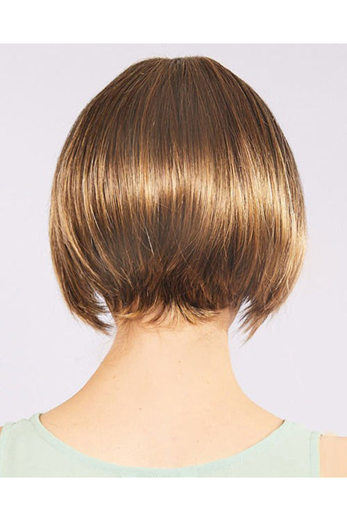 Go İthalat A&ccedil;ık Kahverengi̇ K&uuml;t Parti̇ Peruk K&uuml;t Sa&ccedil; (5258)