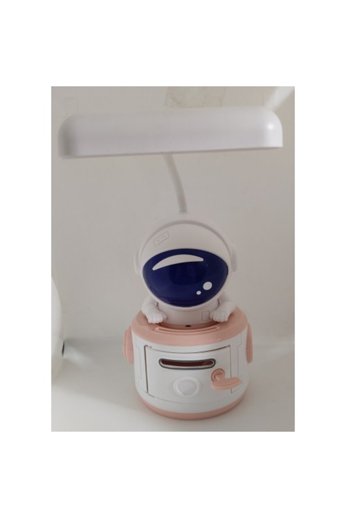 Astronot Şeki̇lli̇ Kumbaralı Şarjlı Masa Lambası