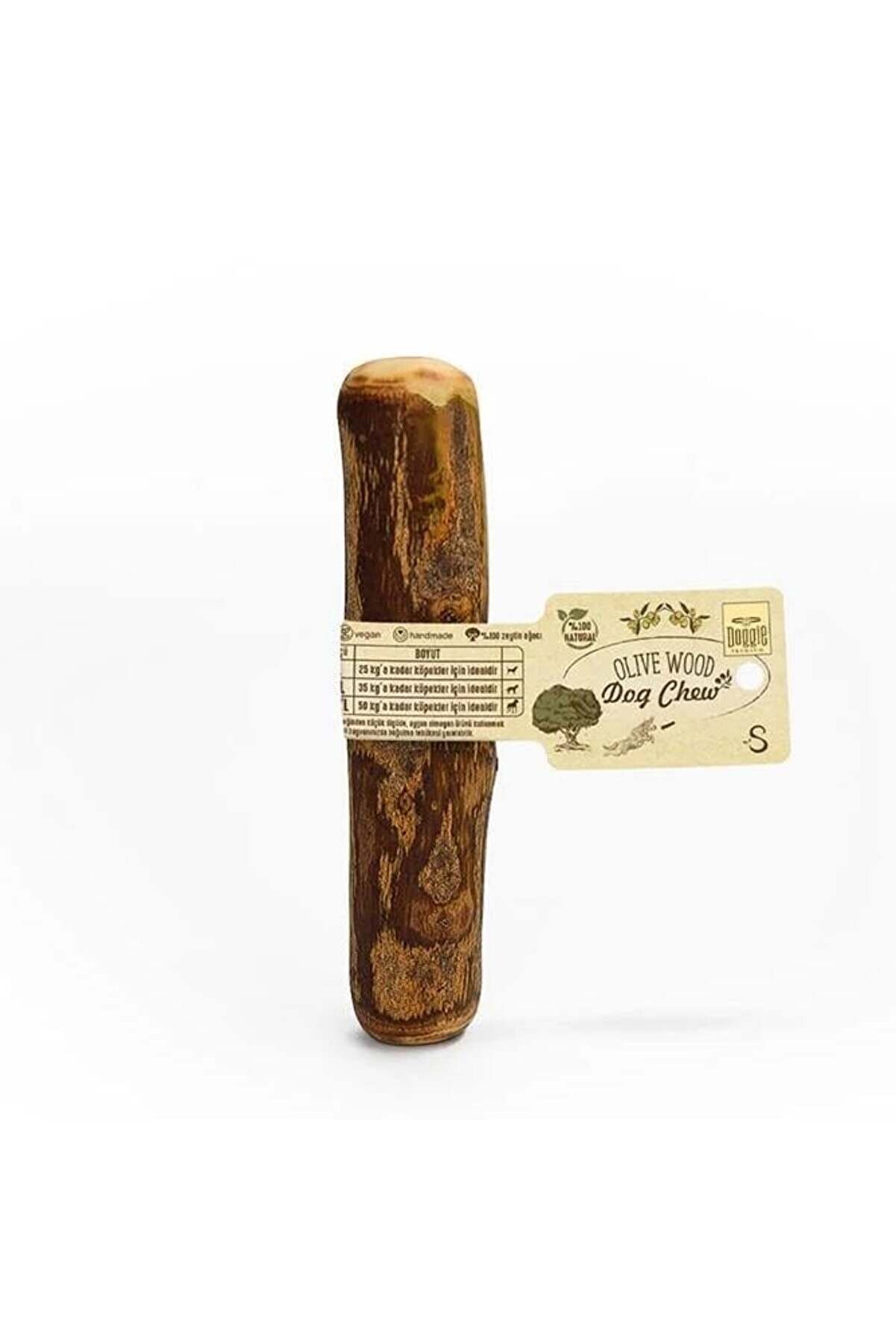 Bi̇lfold Doğal Zeyti̇n Ağacı &Ccedil;i̇ğnenebi̇len K&ouml;pek Oyuncağı S 14 X 2 Cm - 10 Kg