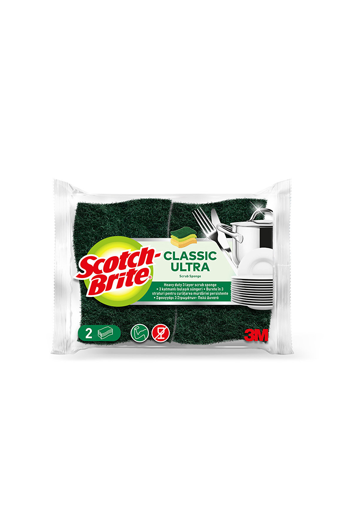 Scotch-Bri̇te  Klasi̇k Ultra 2 Li̇