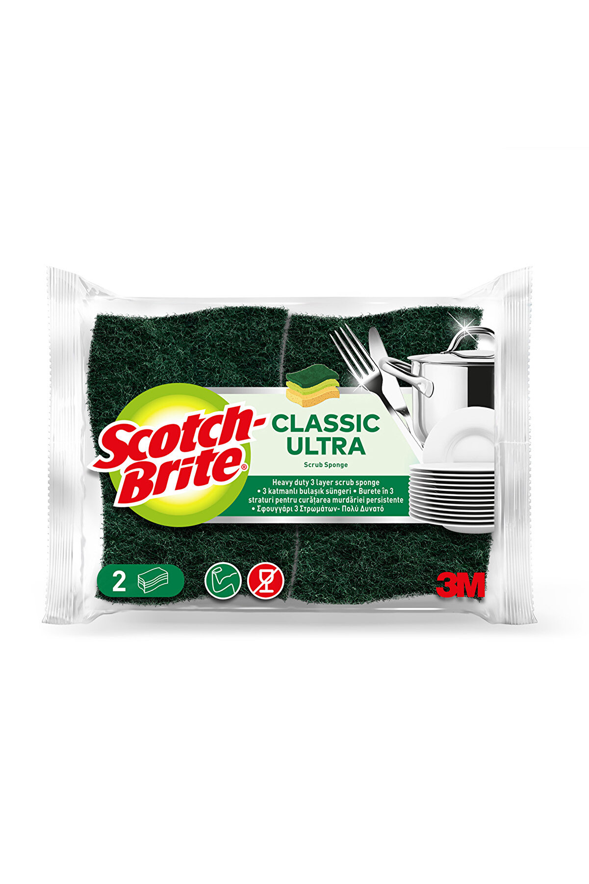 Scotch-Bri̇te  Klasi̇k Ultra 2 Li̇
