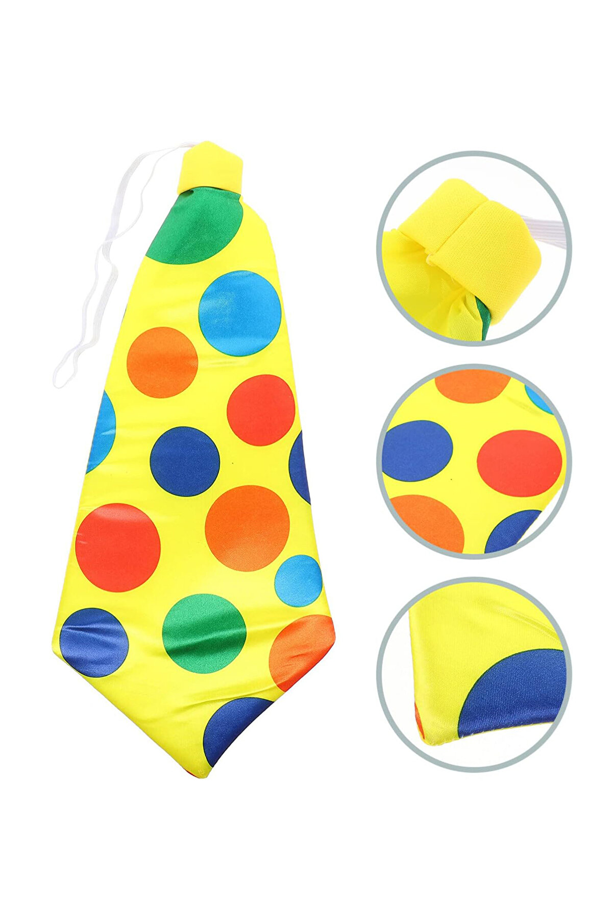 Go İthalat Palya&ccedil;o Kravatı Lasti̇kli̇ Geni̇ş Kesi̇m 17X37 Cm (5258)