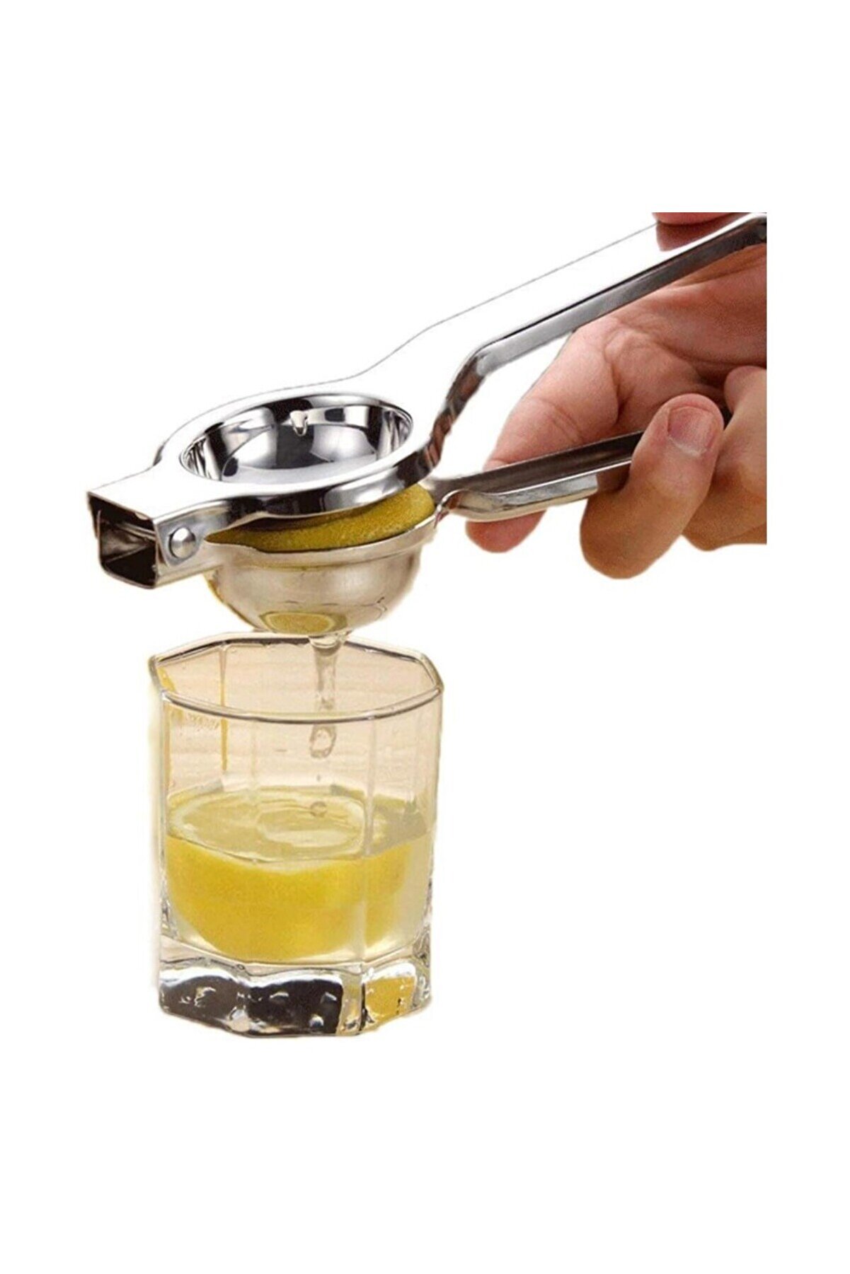 evimdeyokyok Paslanmaz Çelik Limon Sıkacağı