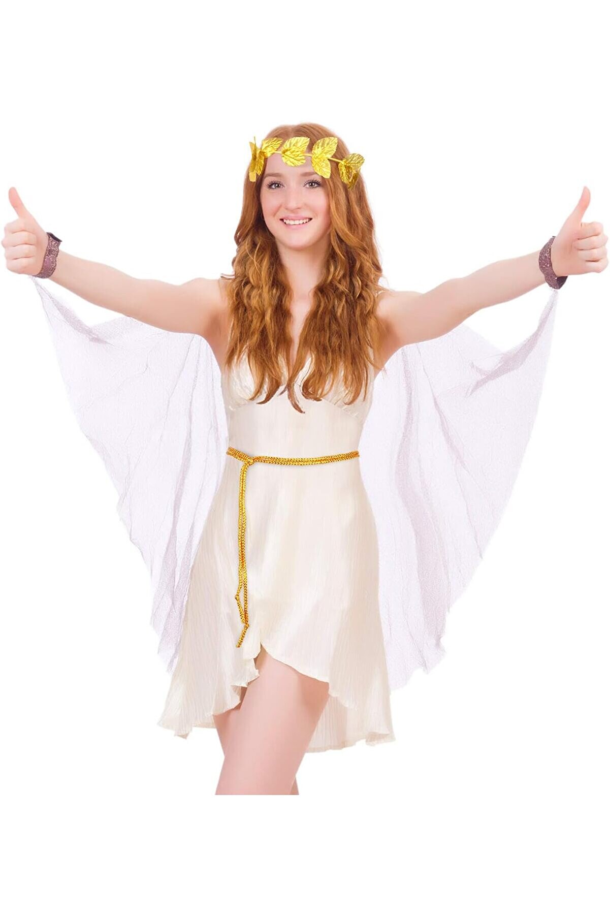 Go İthalat Roma Bi̇zans Altın Yapraklı Sezar Tacı (5258)