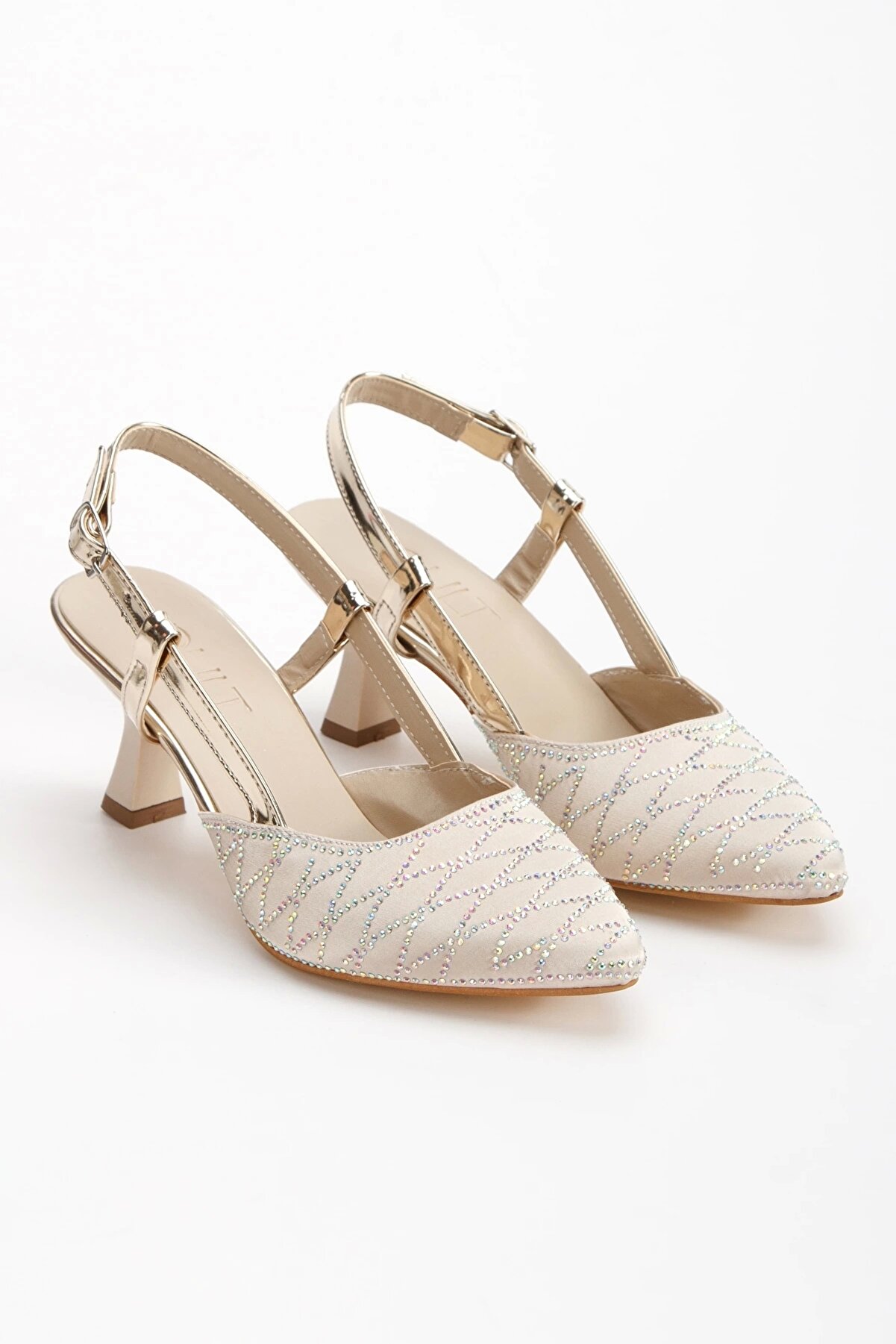 Gult Kadın Saten Yazlık Ayakkabı