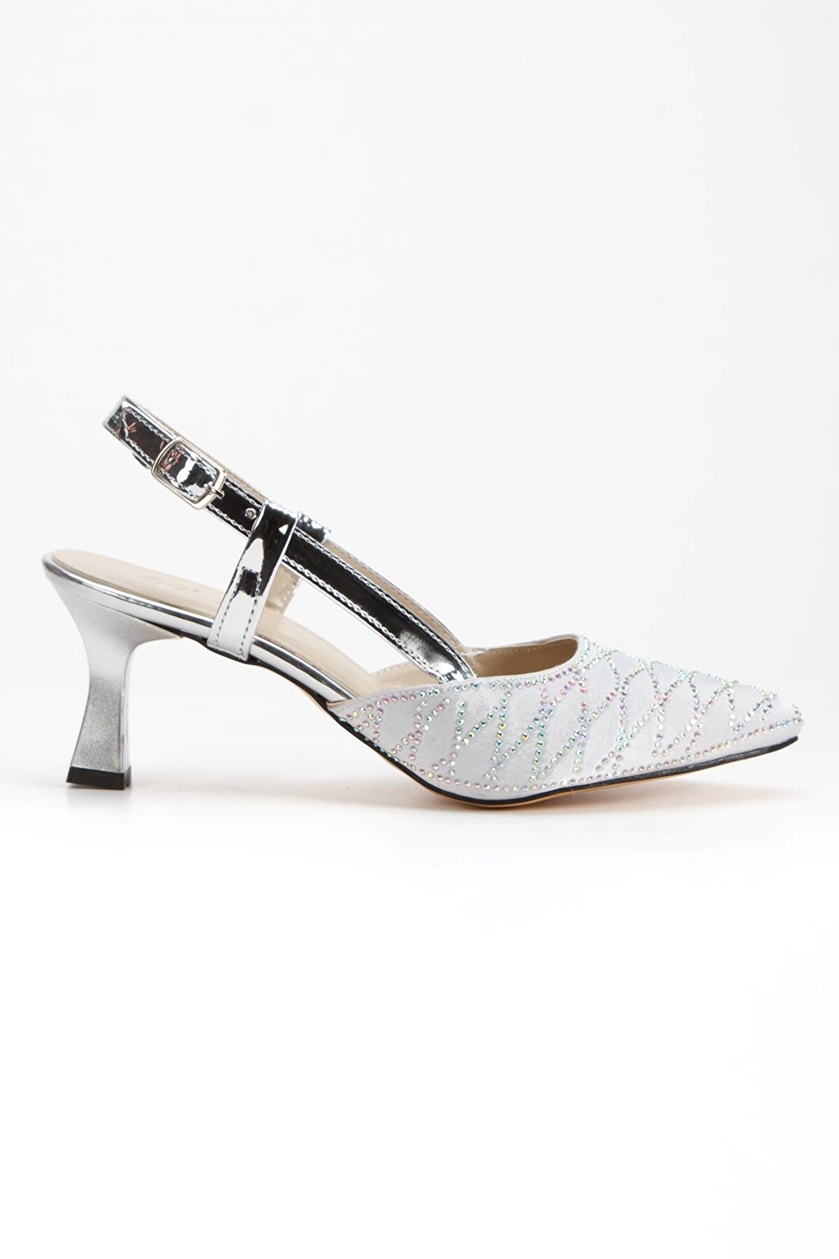 Gult Kadın Saten Yazlık Ayakkabı