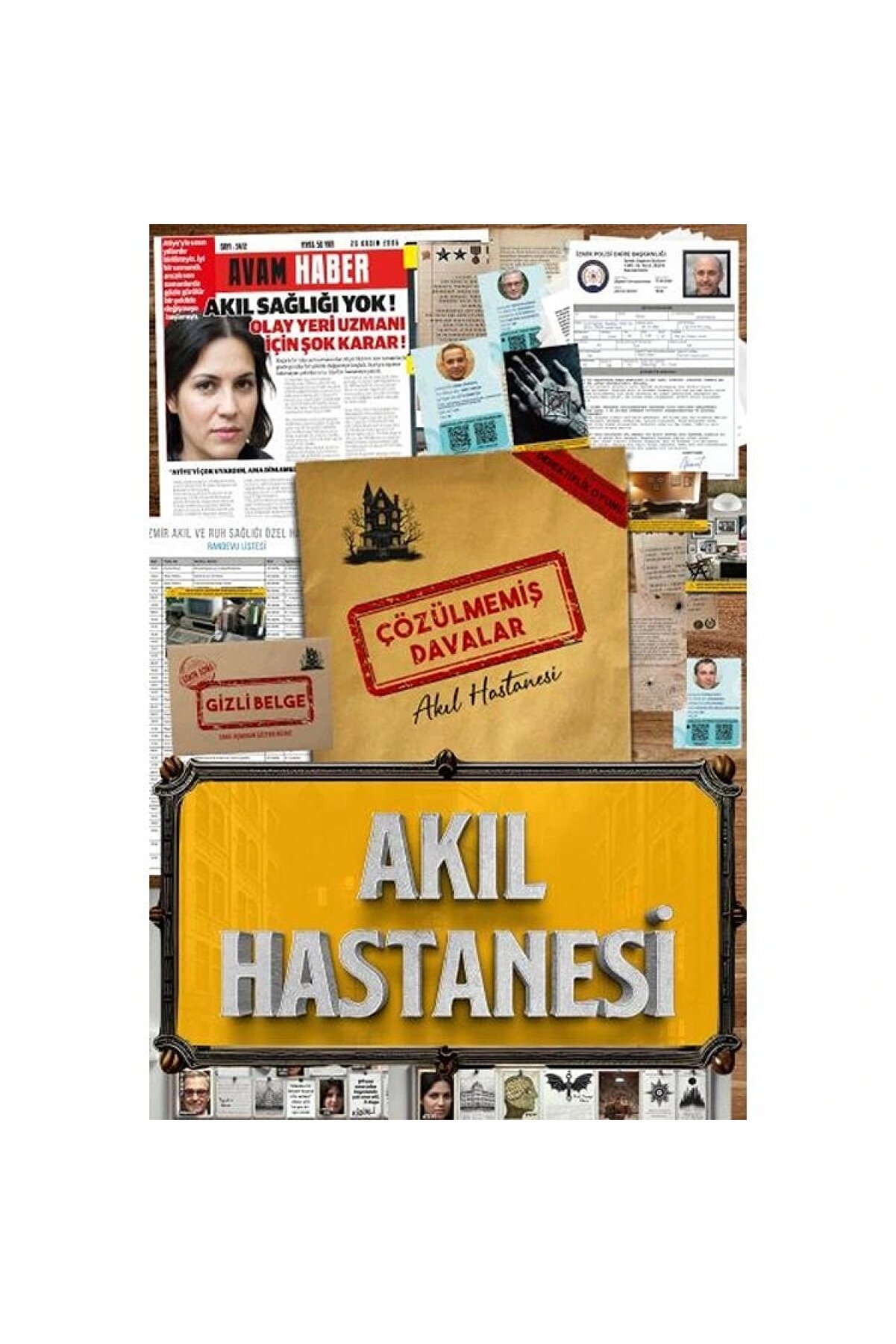 İthaki̇ Yayınları Molfy Akıl Hastanesi̇ Dedekti̇f Oyunu 13+