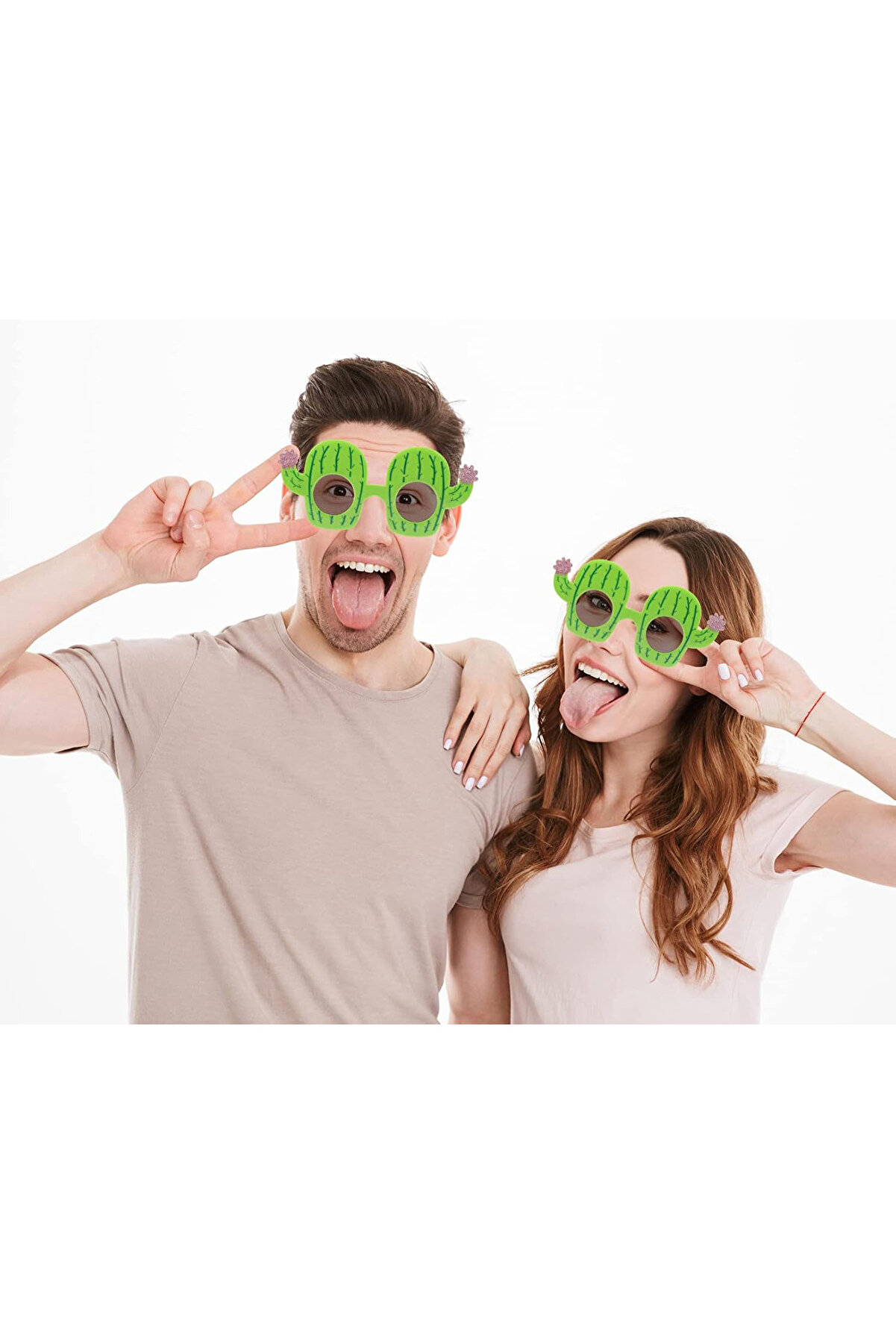 Go İthalat Kakt&uuml;s Temalı Hawai̇i̇ Yaz Parti̇si̇ G&ouml;zl&uuml;ğ&uuml; 8.5X18.5 Cm (5258)