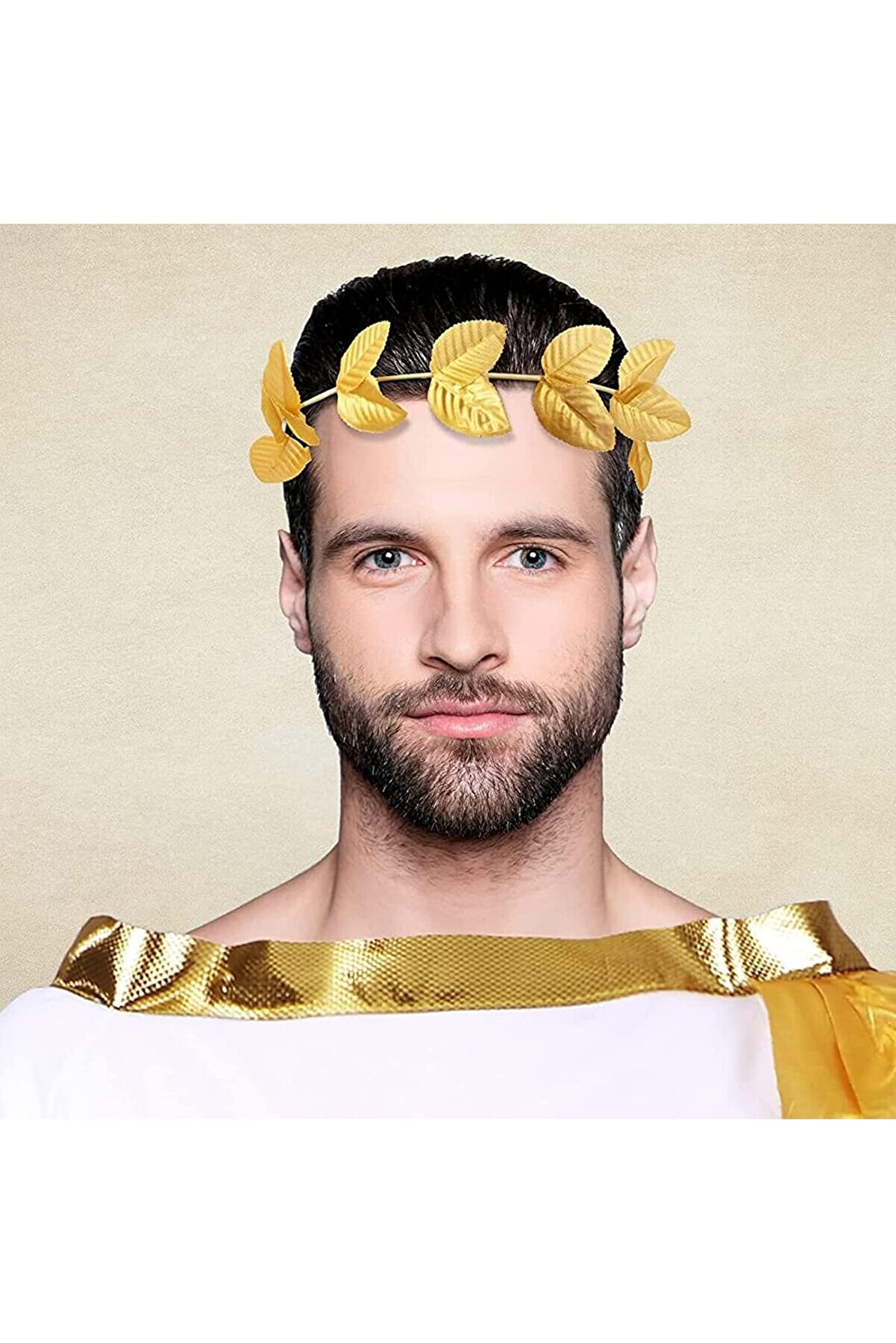 Go İthalat Roma Bi̇zans Altın Yapraklı Sezar Tacı (5258)