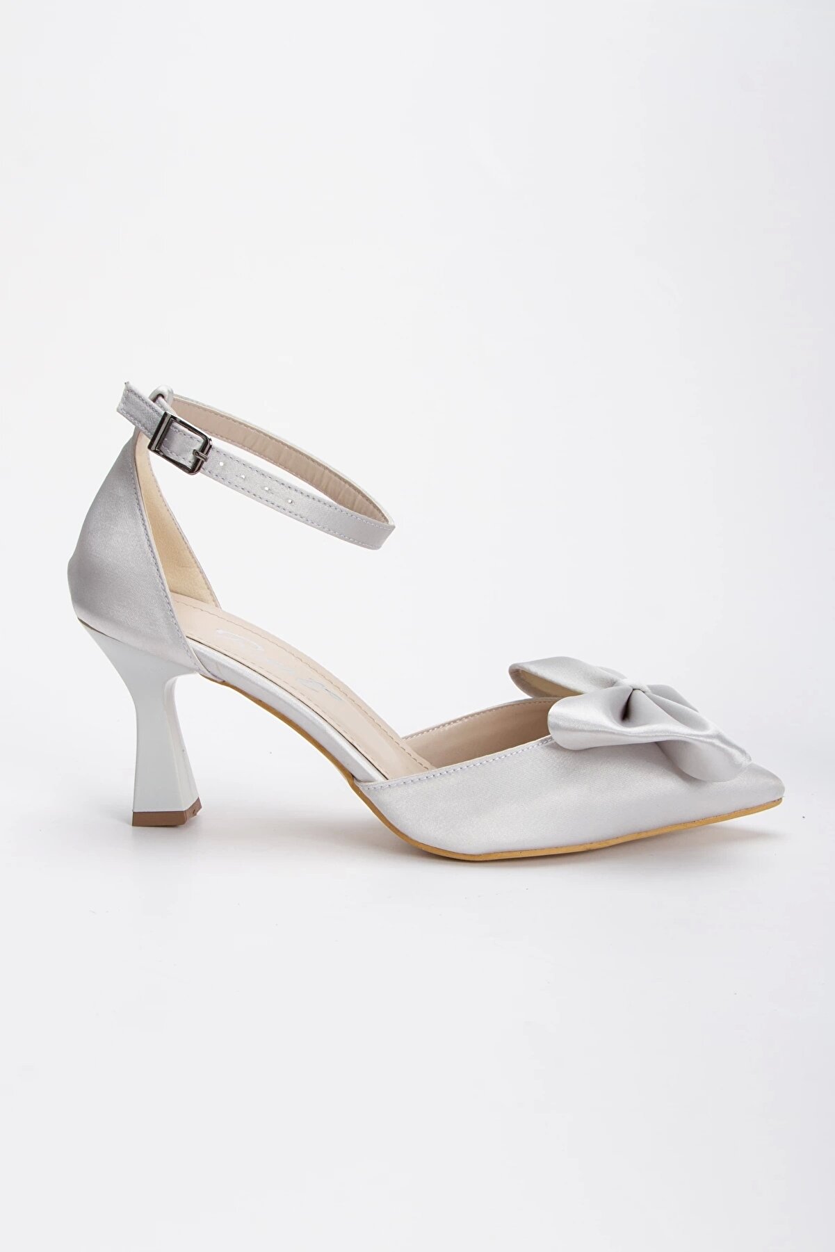 Gult Kadın Saten Ayakkabı