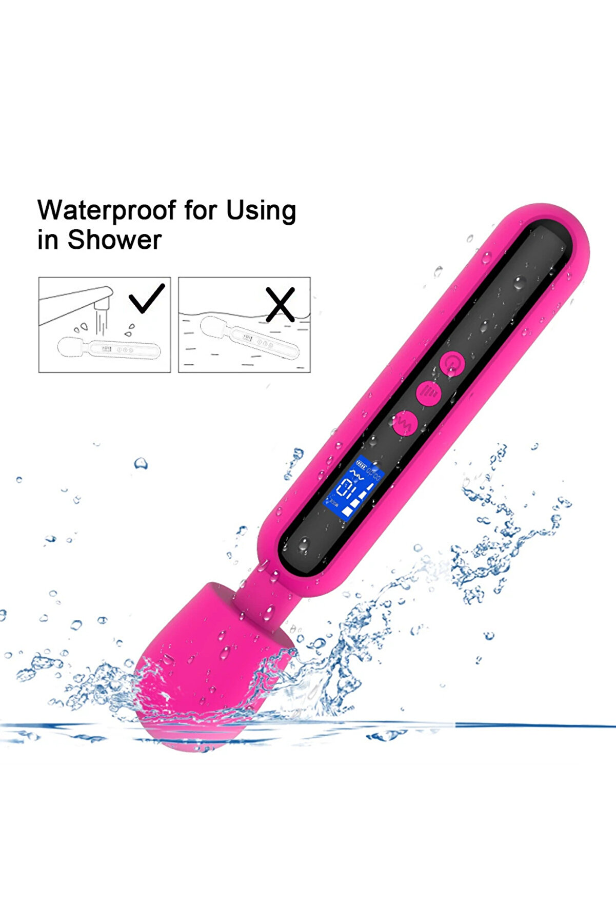 Erox Shumi̇x Oem Ultra G&uuml;&ccedil;l&uuml; Masaj Aleti̇ Ve Vi̇brat&ouml;r