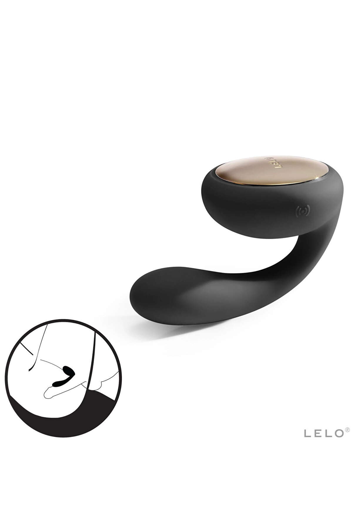 Erox Tara Black Premi̇um Couples Massager Vi̇brat&ouml;r