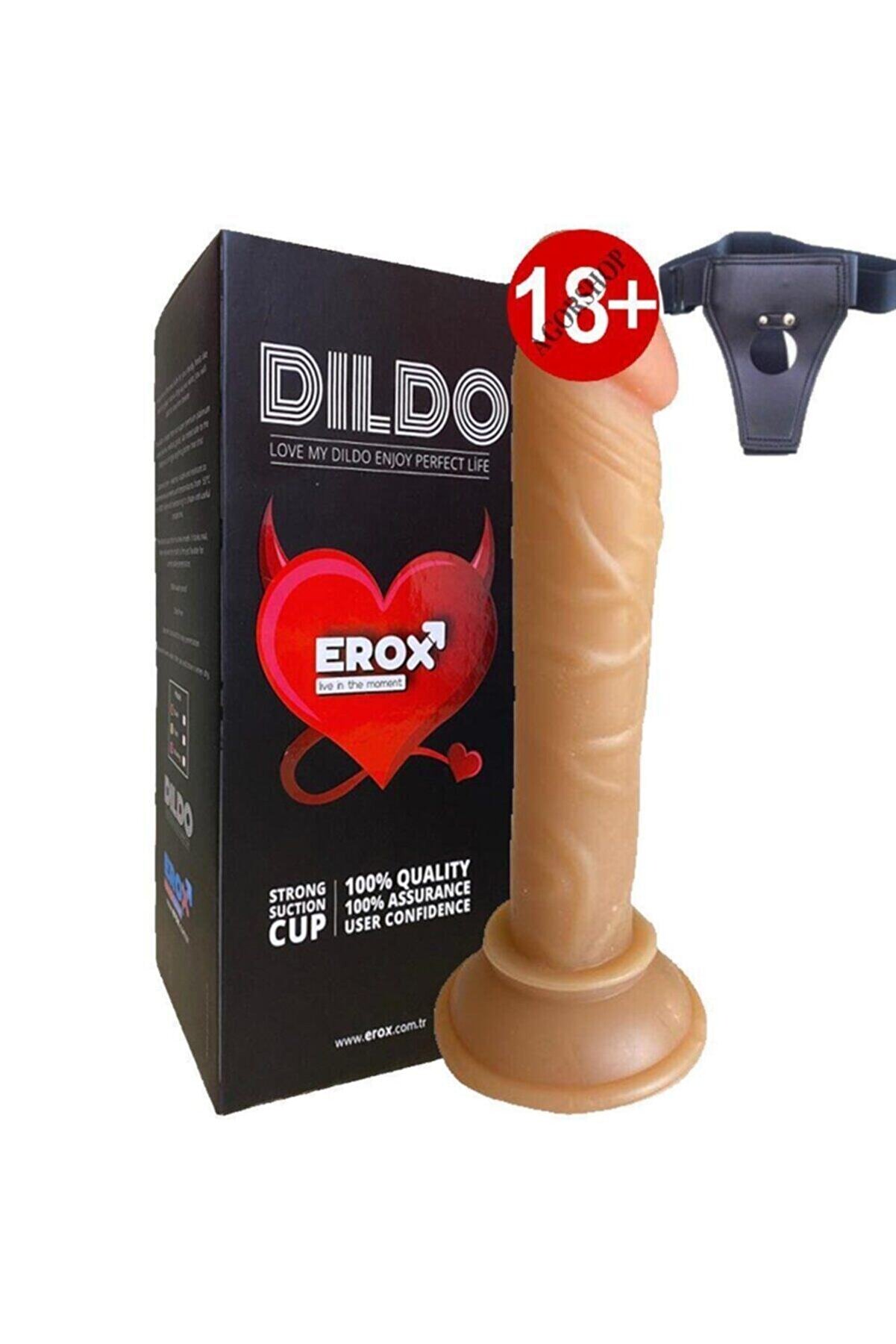 Meyrabest Erox Di̇ldo Blues Anal Ve Vaji̇nal Yumuşak Doku 14 Cm Kemerli̇ Reali̇sti̇k Peni̇s