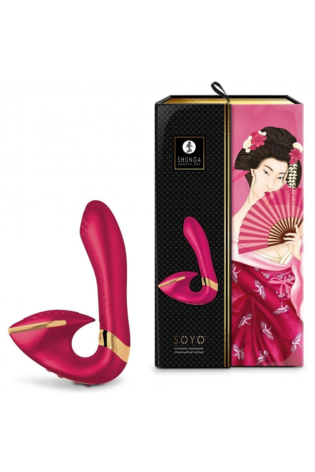 Erox Shunga Soyo İnti̇mate &Ccedil;i̇ft Sti̇m&uuml;lasyon Vi̇brat&ouml;r