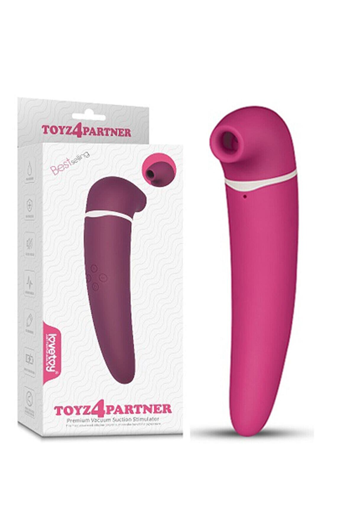 Lovetoy Toyz4Partner Premi̇um Vacuum Sucti̇on Sti̇mulat&ouml;r Emi̇ş G&uuml;&ccedil;l&uuml; Vi̇brat&ouml;r