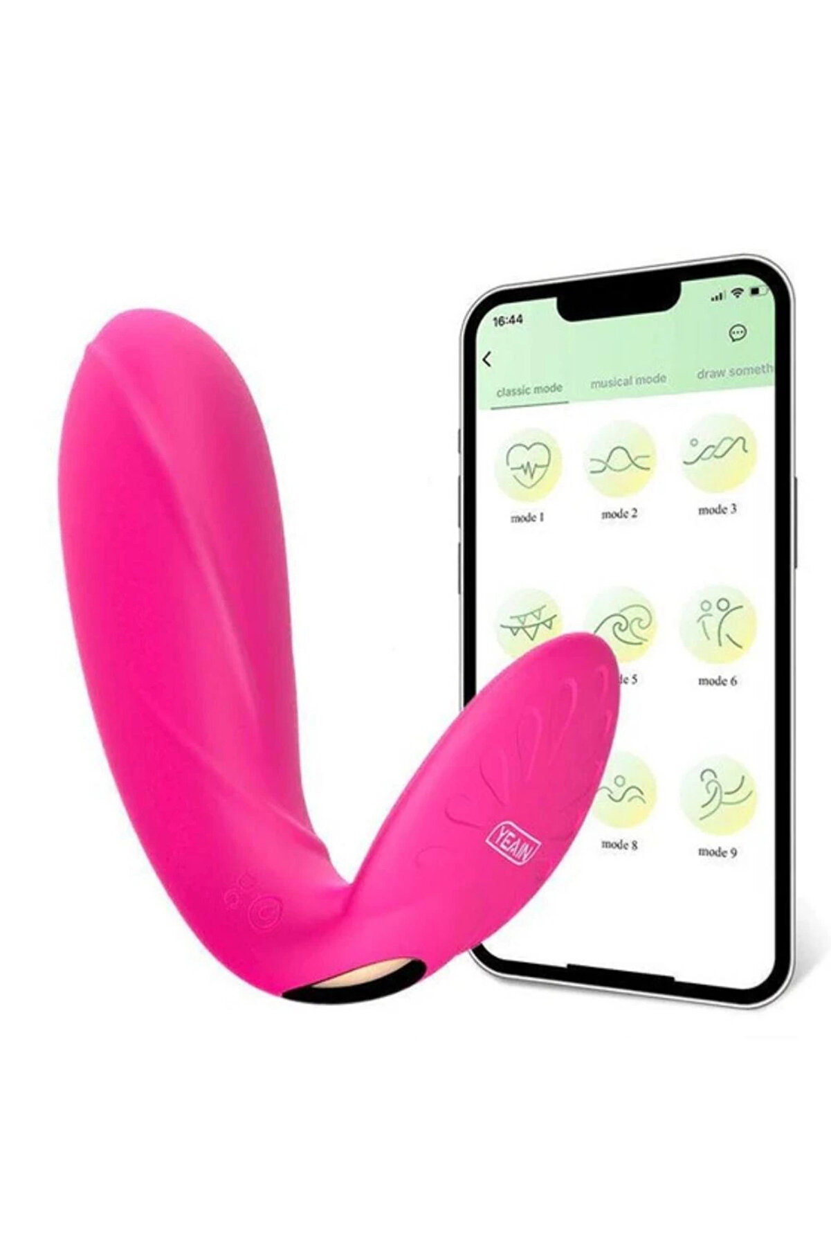 Erox Red Telefon Kontroll&uuml; Gi̇yi̇lebi̇li̇r Couples Vi̇brat&ouml;r