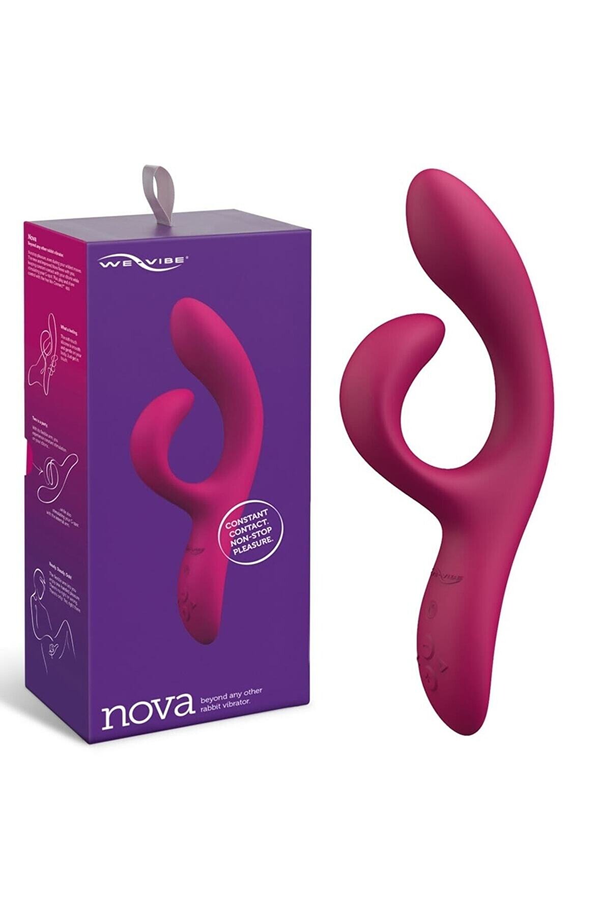 Erox Nova 2 Telefon Kontroll&uuml; Kli̇tori̇s Vi̇brat&ouml;r