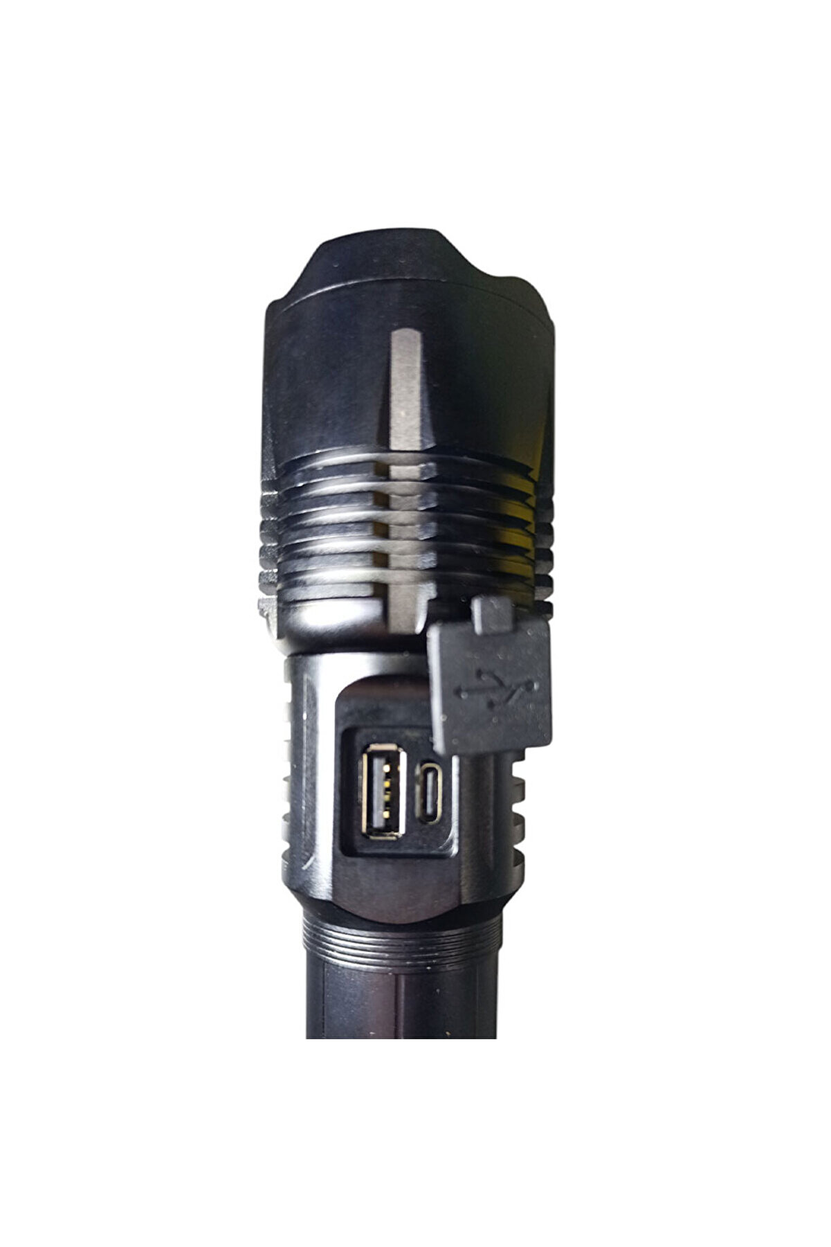 1500 Lümen Tg Led 2800 Mah Zoom Özelli̇kli̇ Şarj Edi̇lebi̇li̇r El Feneri̇ Sk3300