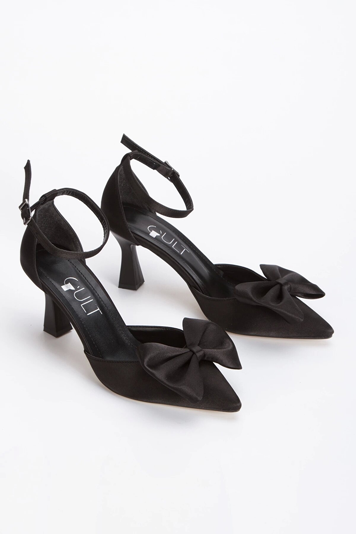 Gult Kadın Saten Ayakkabı