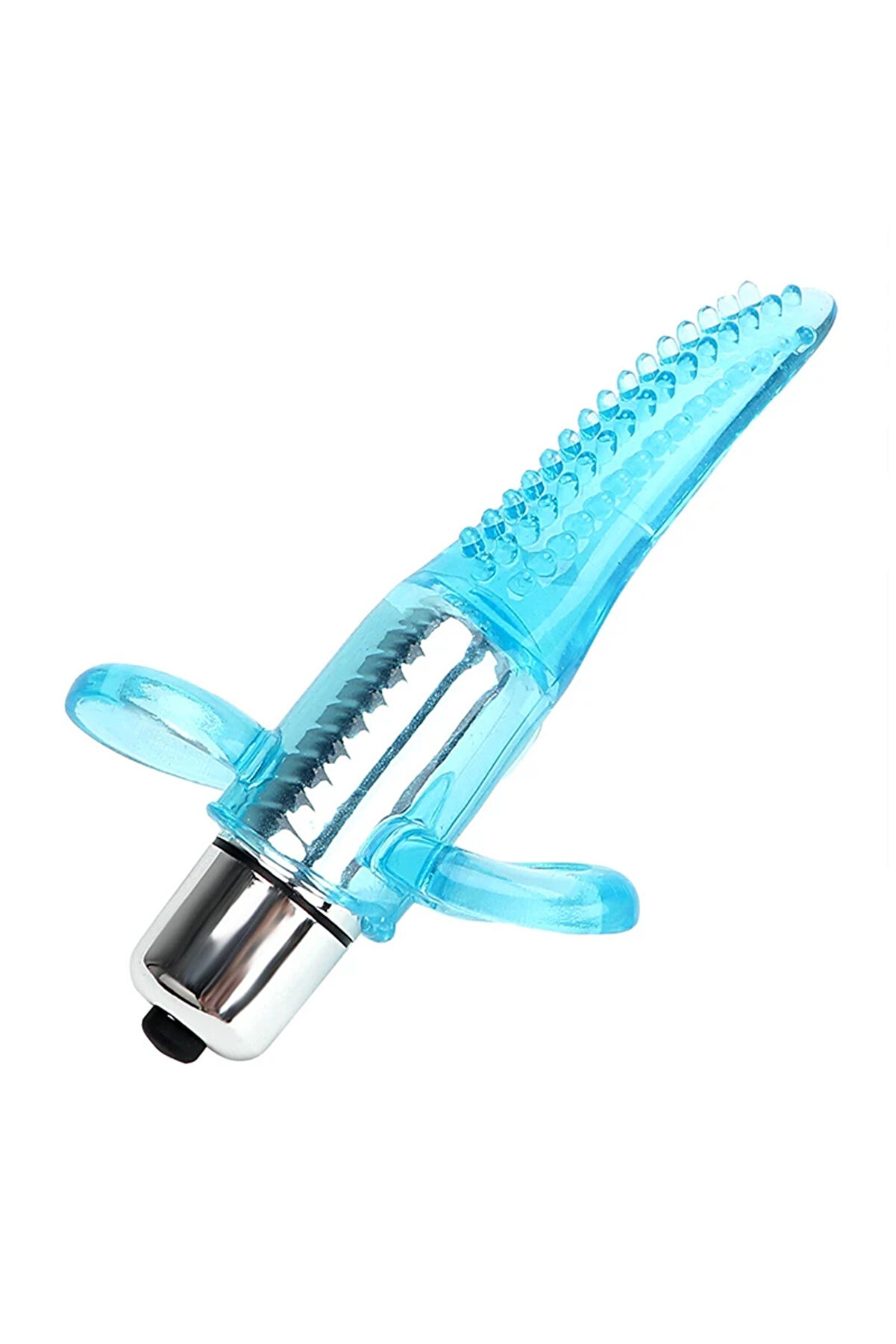 Erox To Me Fi̇nger Kli̇tori̇s Uyarıcılı Parmak Vi̇brat&ouml;r Mavi̇