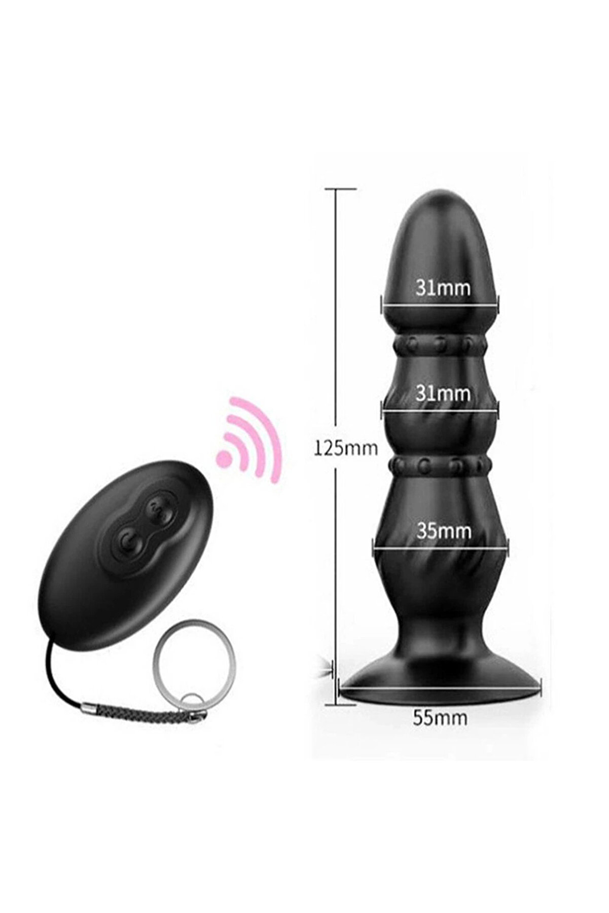 Erox Anal Fantasy Medi̇um Uzaktan Kumandalı Anal Vi̇brat&ouml;r