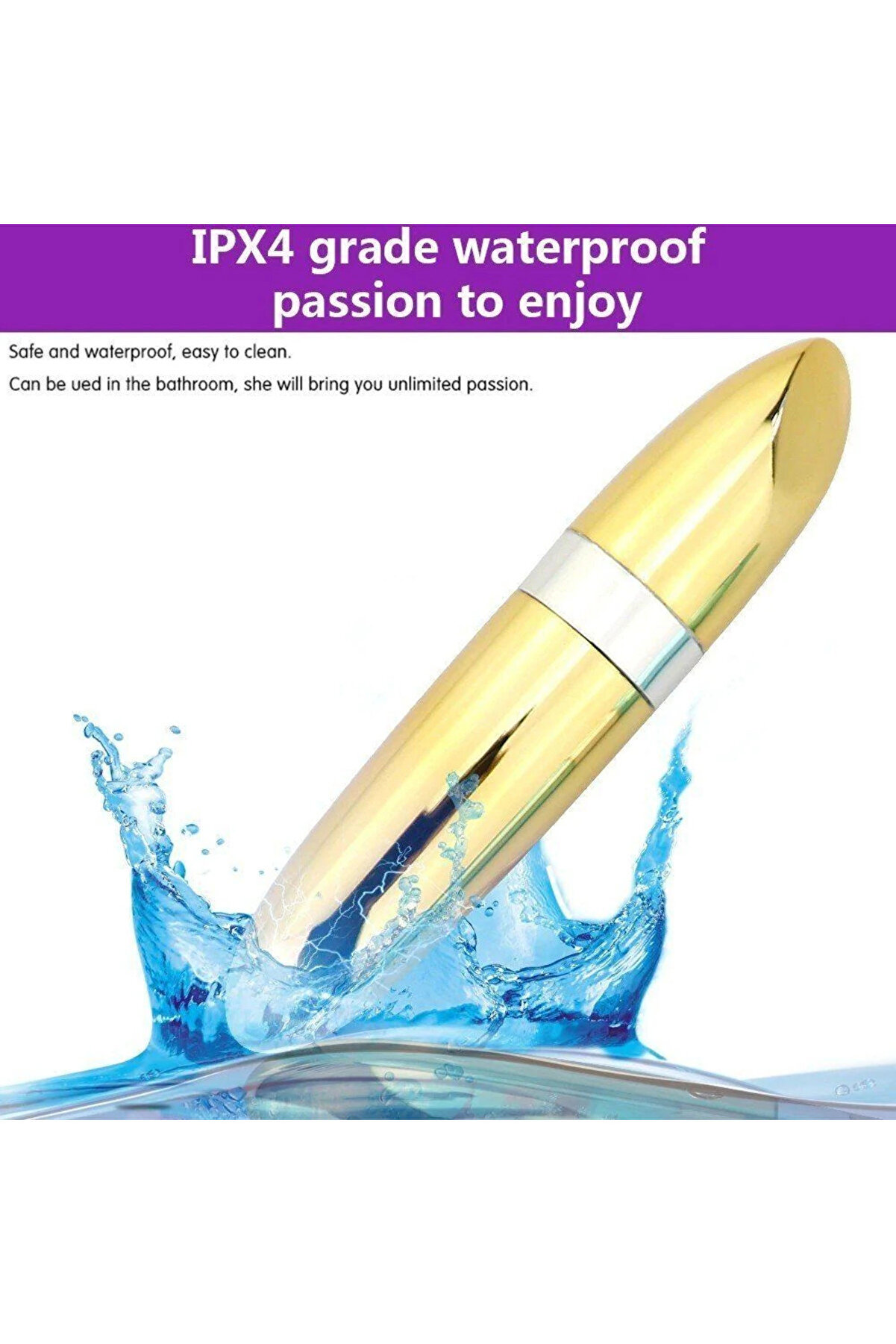 Erox Li̇psti̇ck Purple Mi̇ni̇ Ruj Vi̇brat&ouml;r