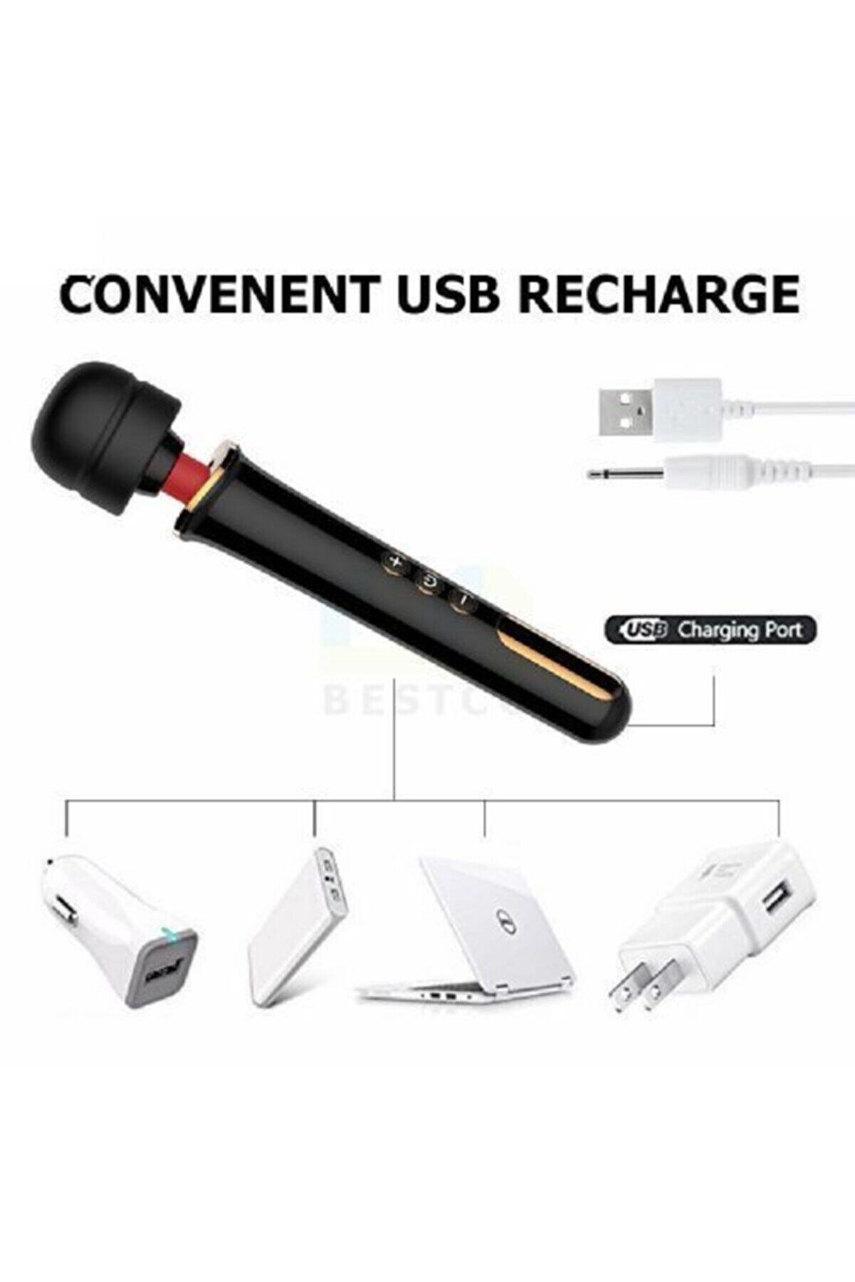 Leten Bestco New 10 Modlu G&uuml;&ccedil;l&uuml; Masaj Aleti̇